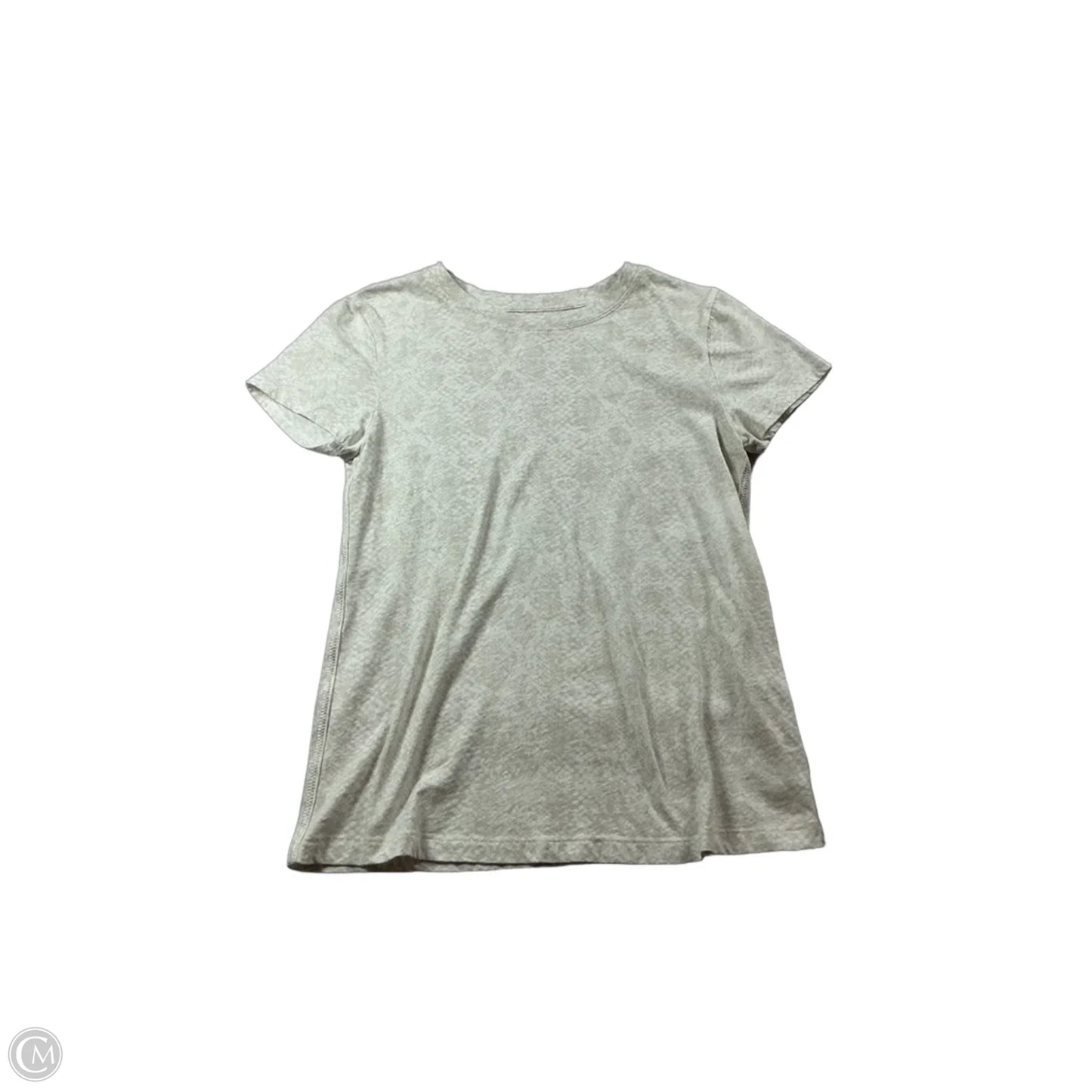 Top Short Sleeve Basic By Athleta In Snakeskin Print, Size: Xs