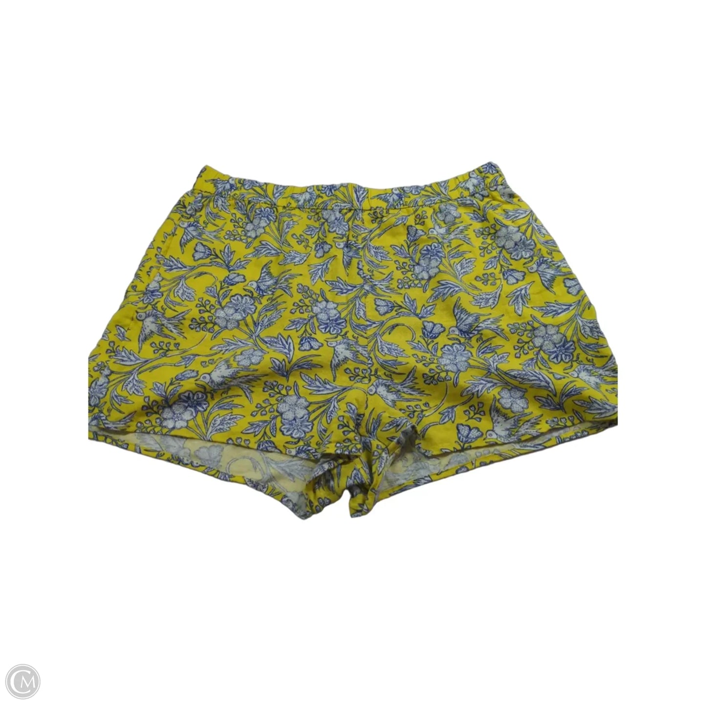 Shorts By Universal Thread In Blue & Yellow, Size: L