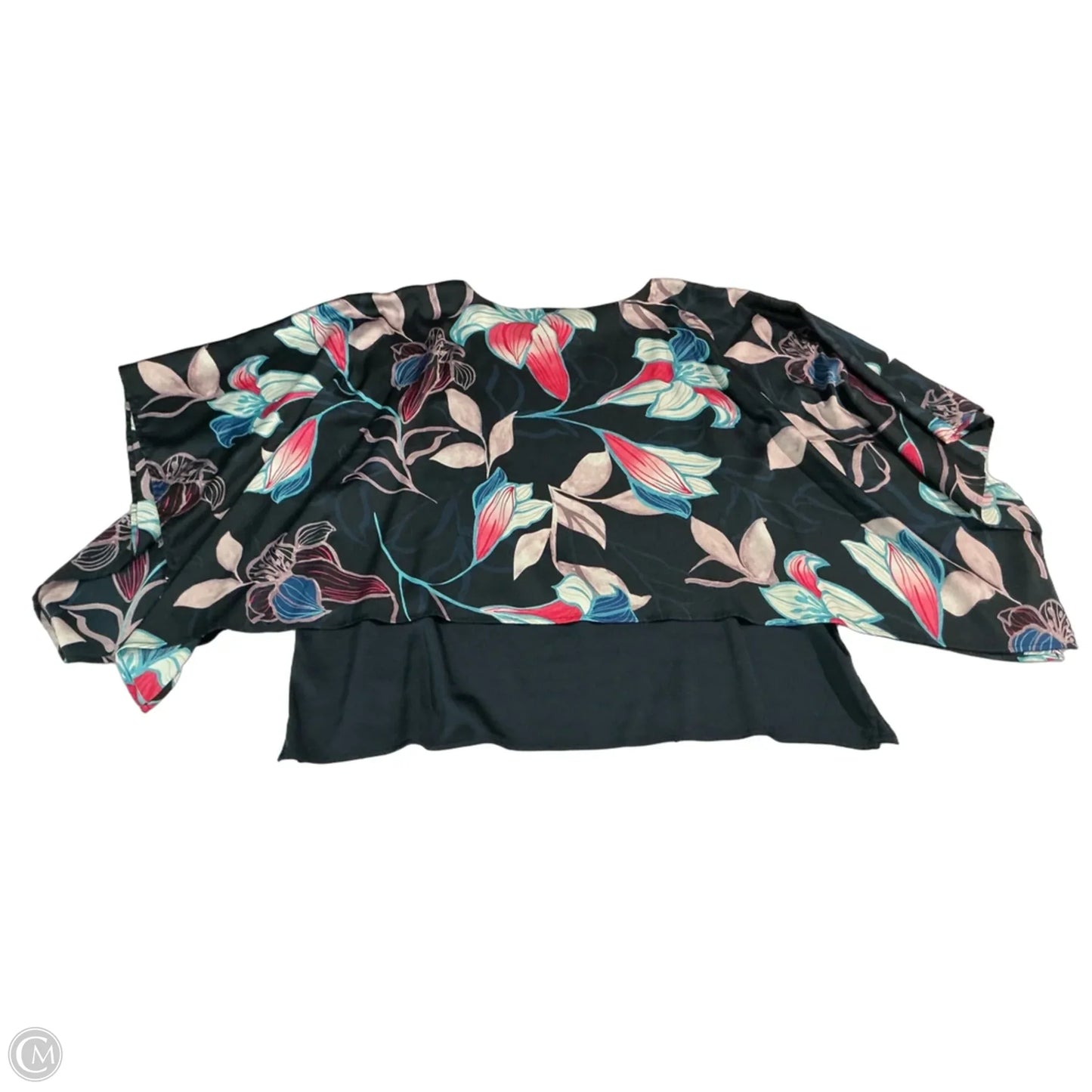 Shawl By Chicos In Floral Print, Size: 4