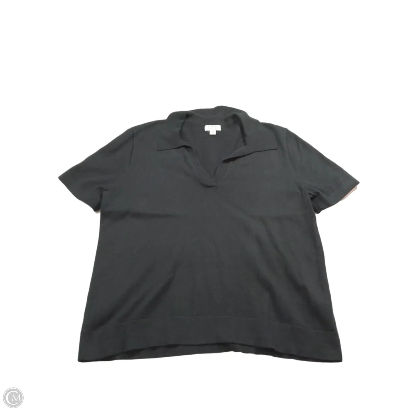 Top Short Sleeve By J. Crew In Black, Size: M