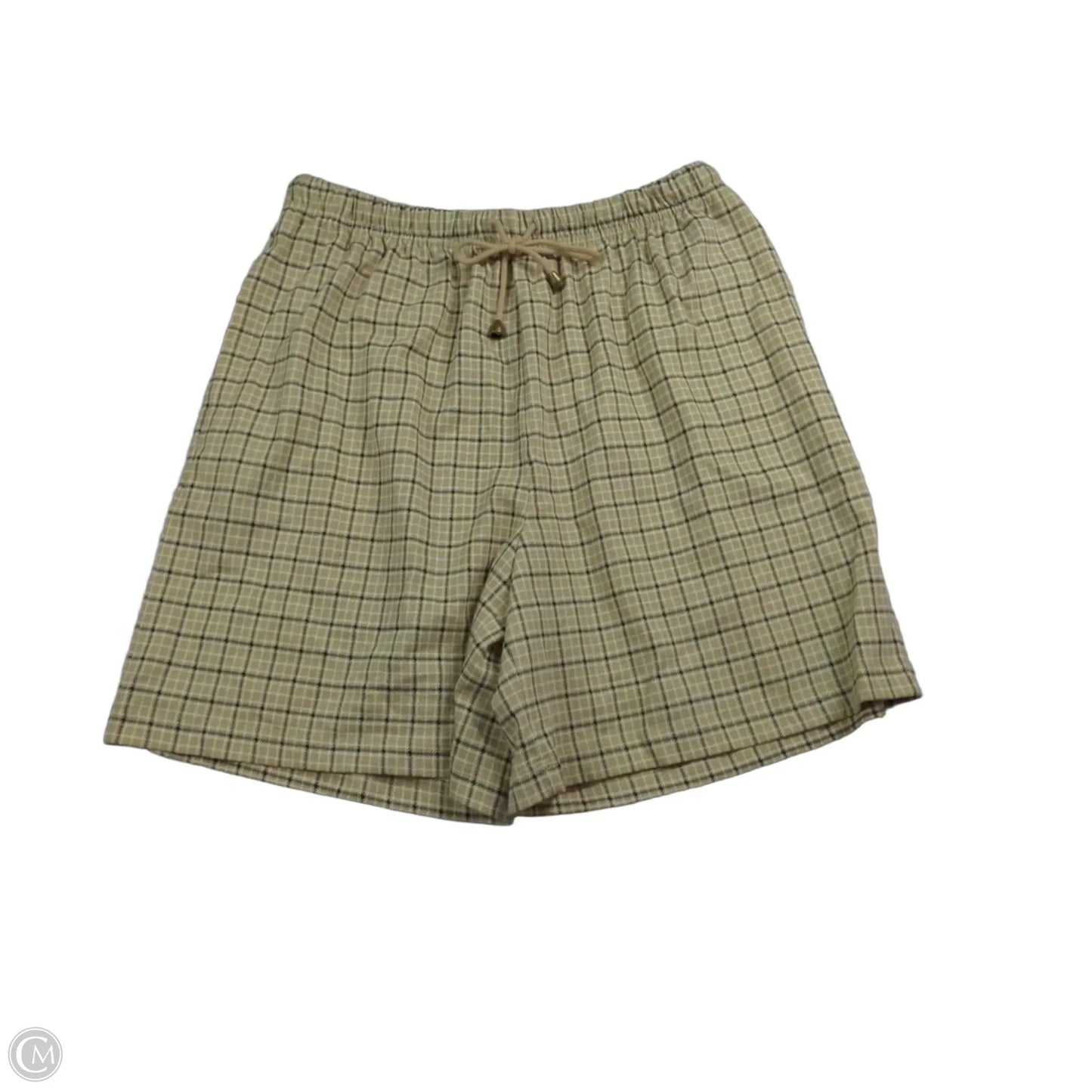 Shorts By Liz Claiborne In Plaid Pattern, Size: L