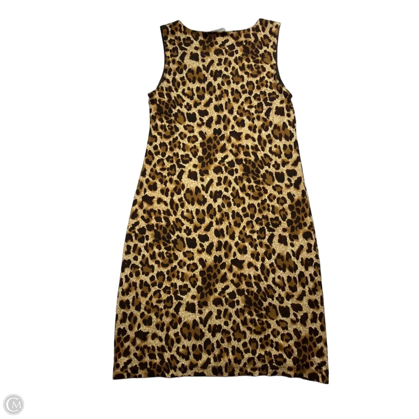 Dress Casual Midi By Chicos In Animal Print, Size: Xs