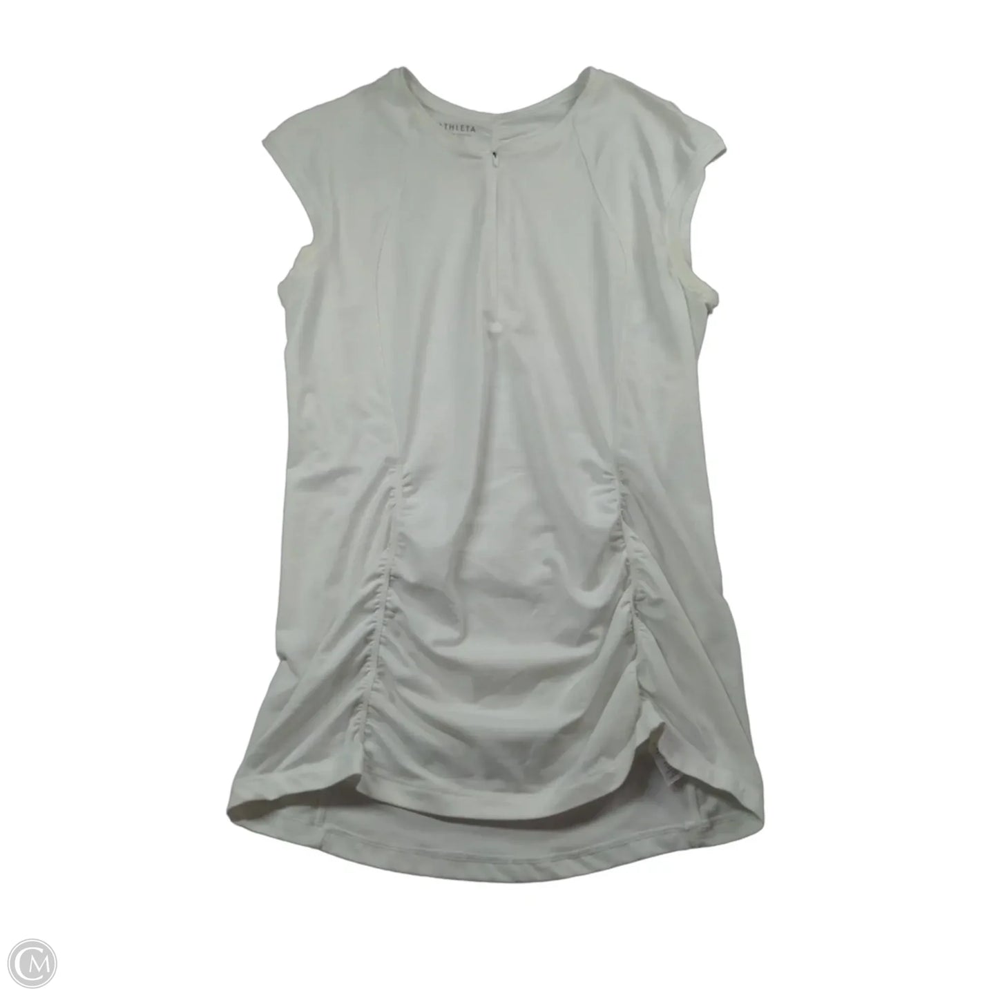Athletic Tank Top By Athleta In White, Size: S