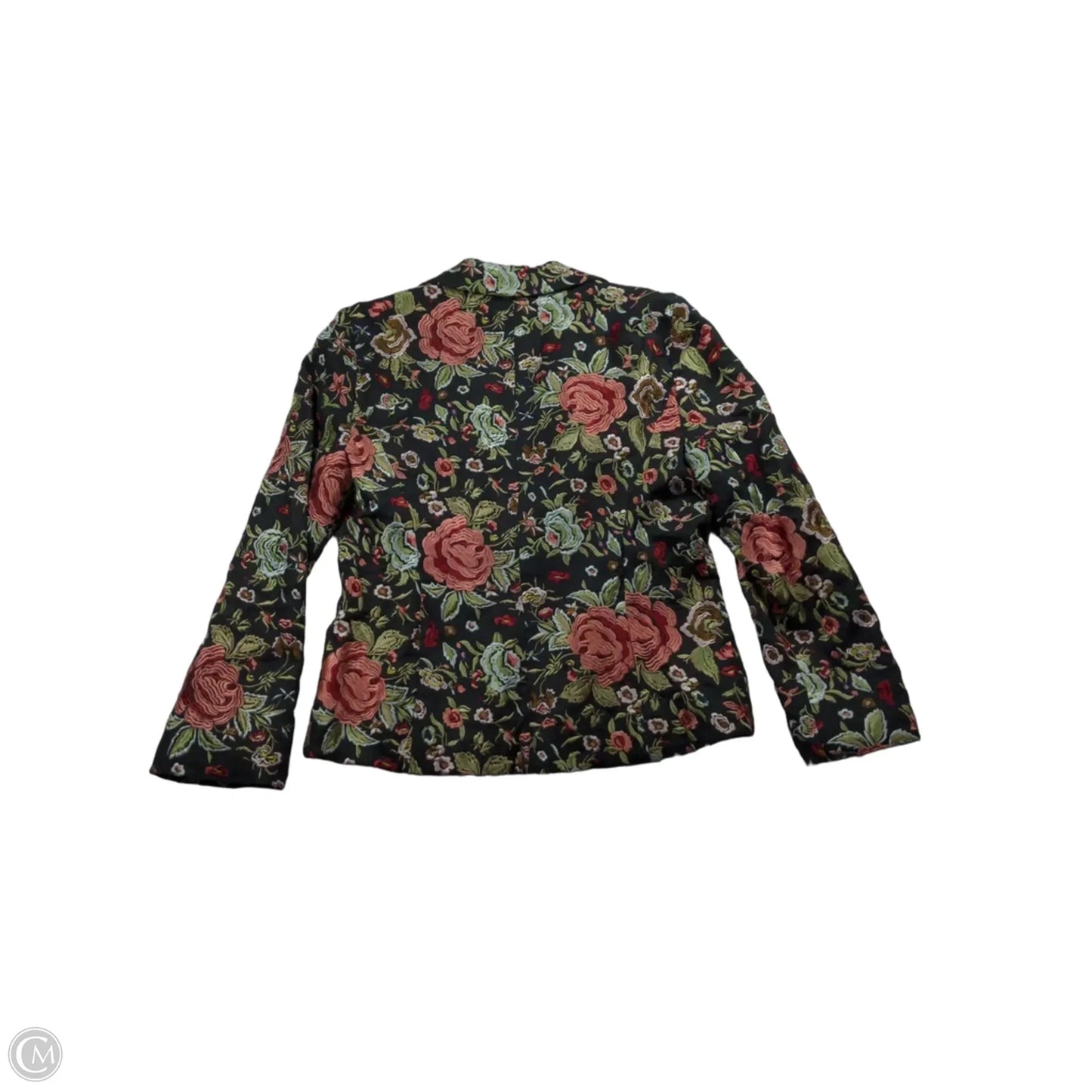 Blazer By Eci In Floral Print, Size: 12
