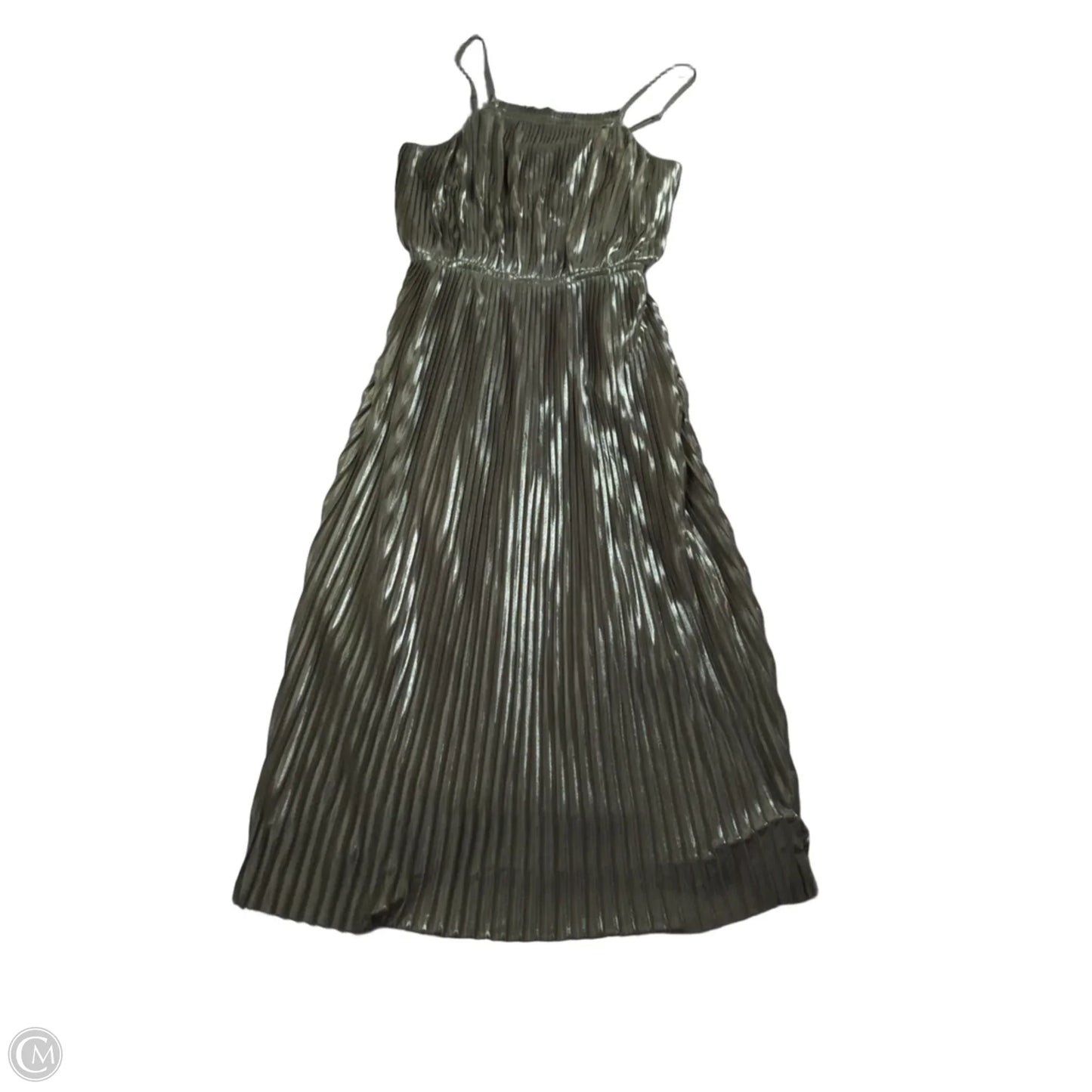 Dress Party Midi By Banana Republic In Gold, Size: 2