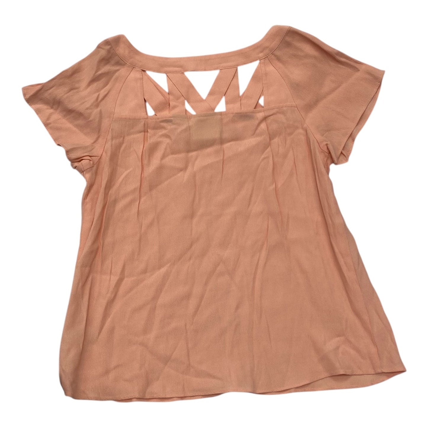 Top Ss By Maeve In Peach, Size:Xs