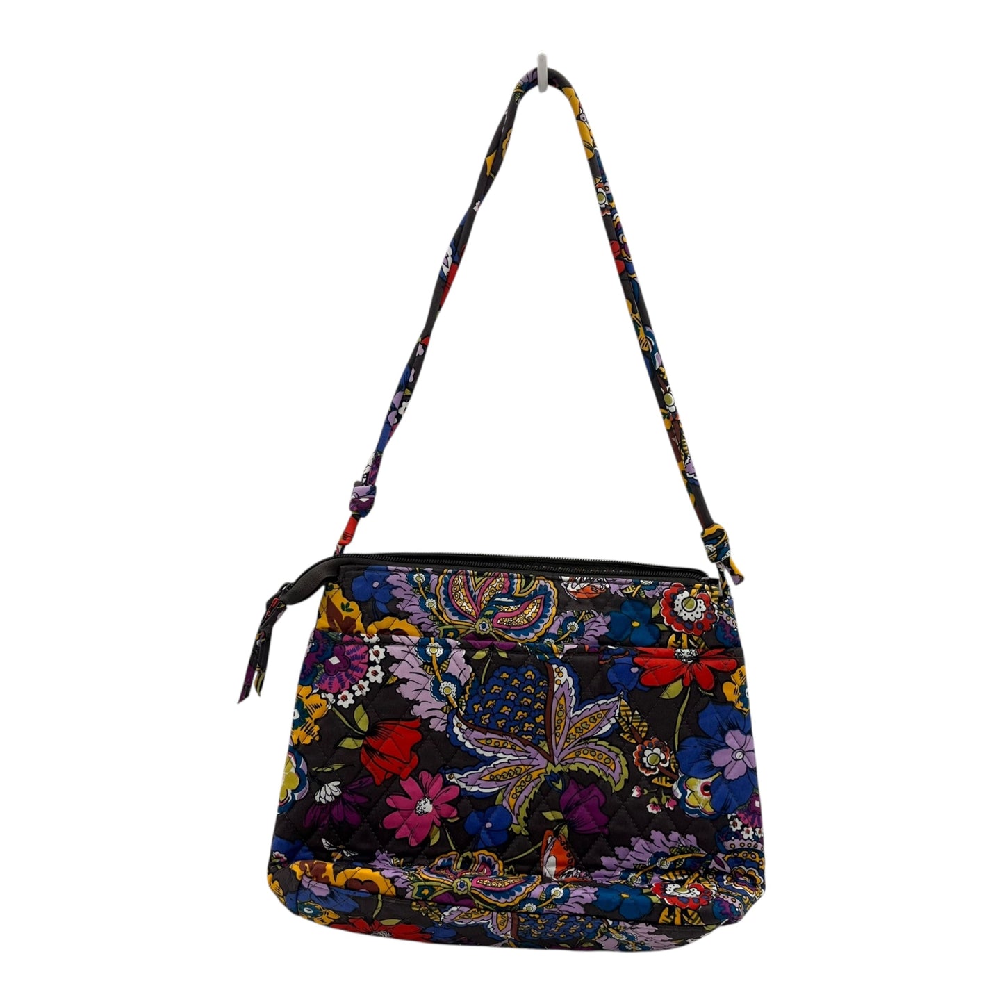 Handbag By Vera Bradley In Floral Print, Size:Small