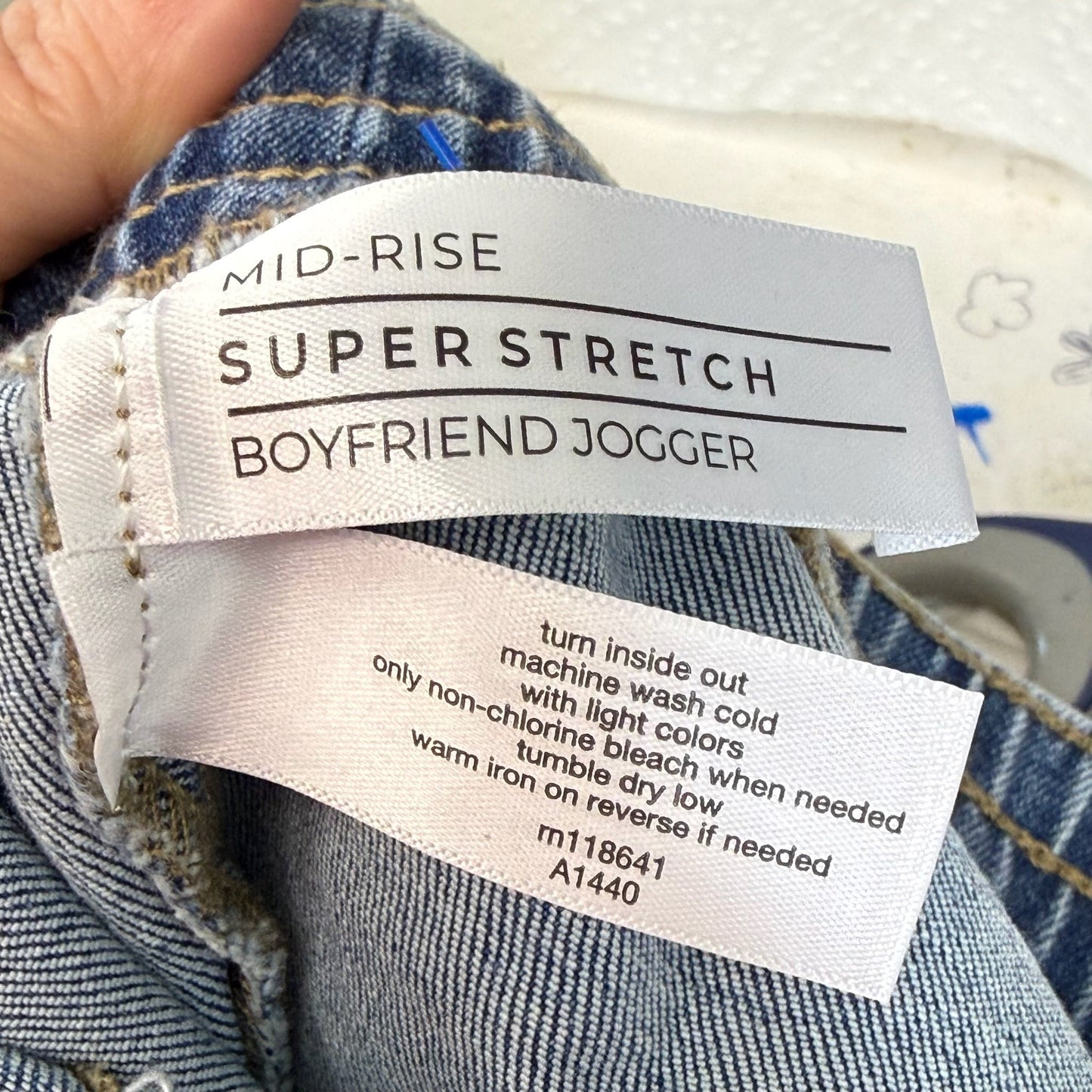 Joggers Jeans By Lane Bryant In Blue Denim, Size: 20
