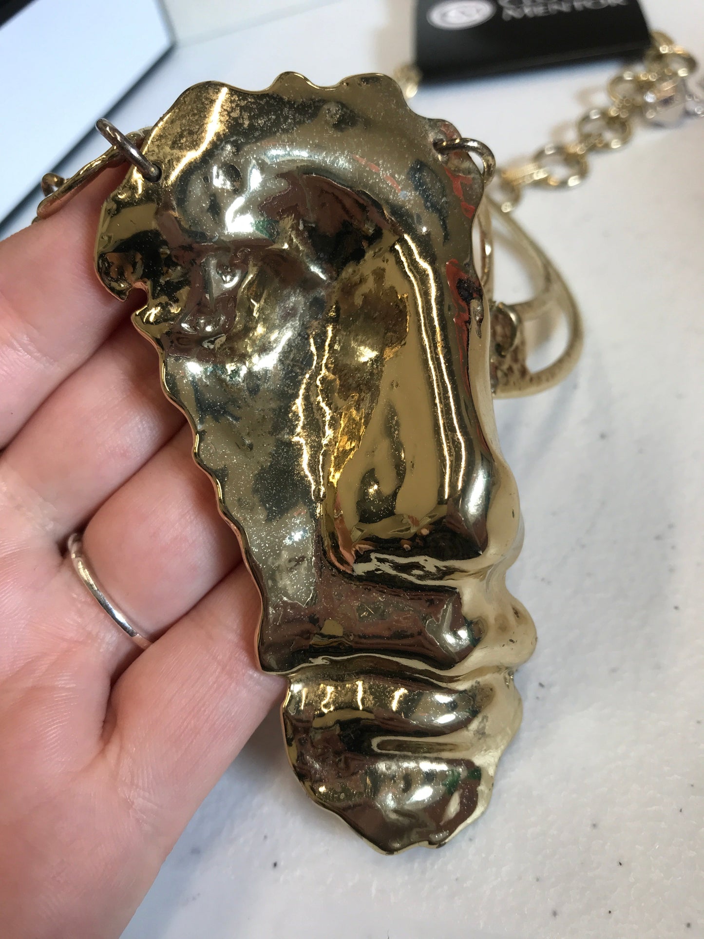 Necklace Statement In Gold