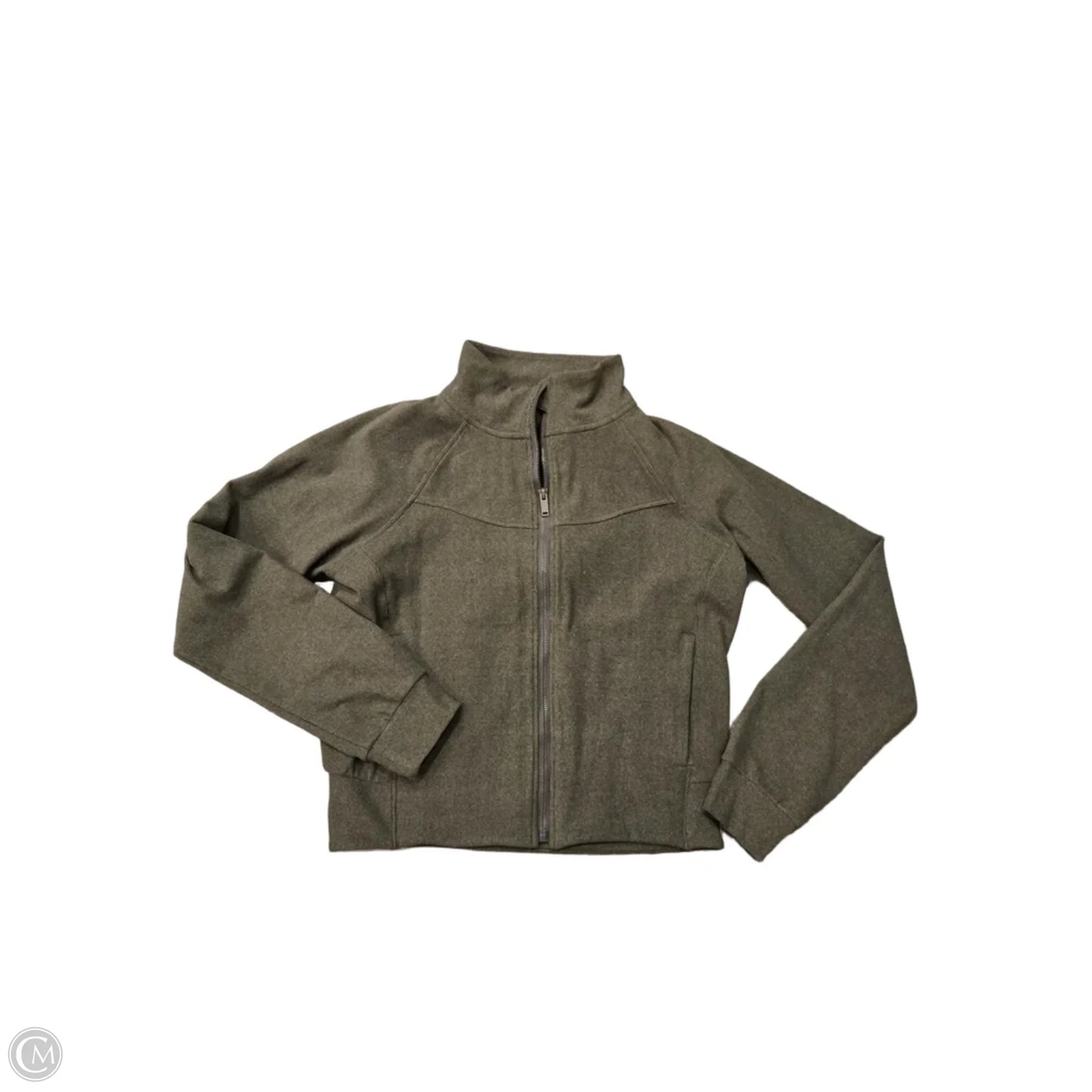 Athletic Jacket By Cme In Green, Size: M
