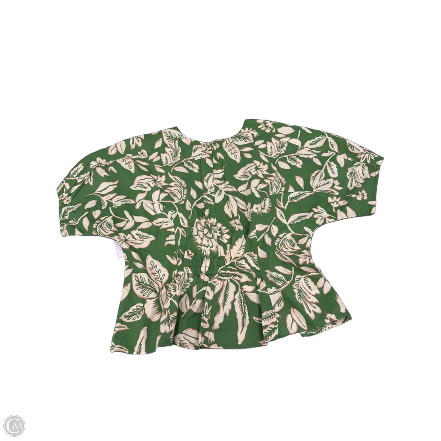 Top Short Sleeve By Melloday In Green, Size: M