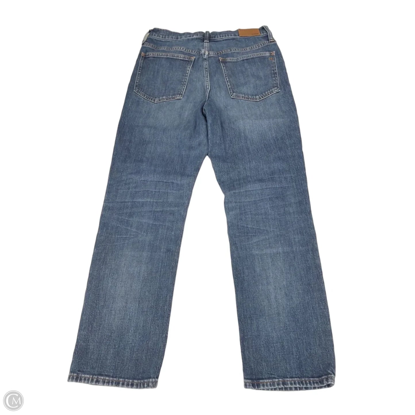 Jeans Cropped By Madewell In Blue Denim, Size: 6