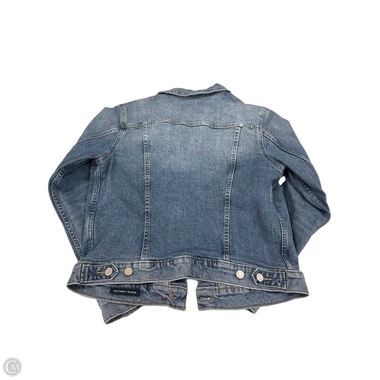Jacket Denim By Lucky Brand In Blue Denim, Size: M