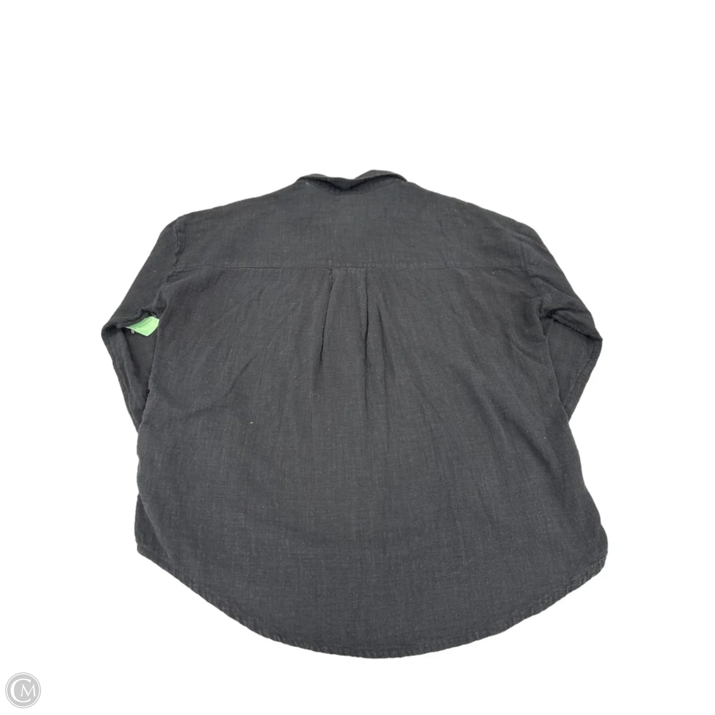 Top Long Sleeve By Cme In Black, Size: M