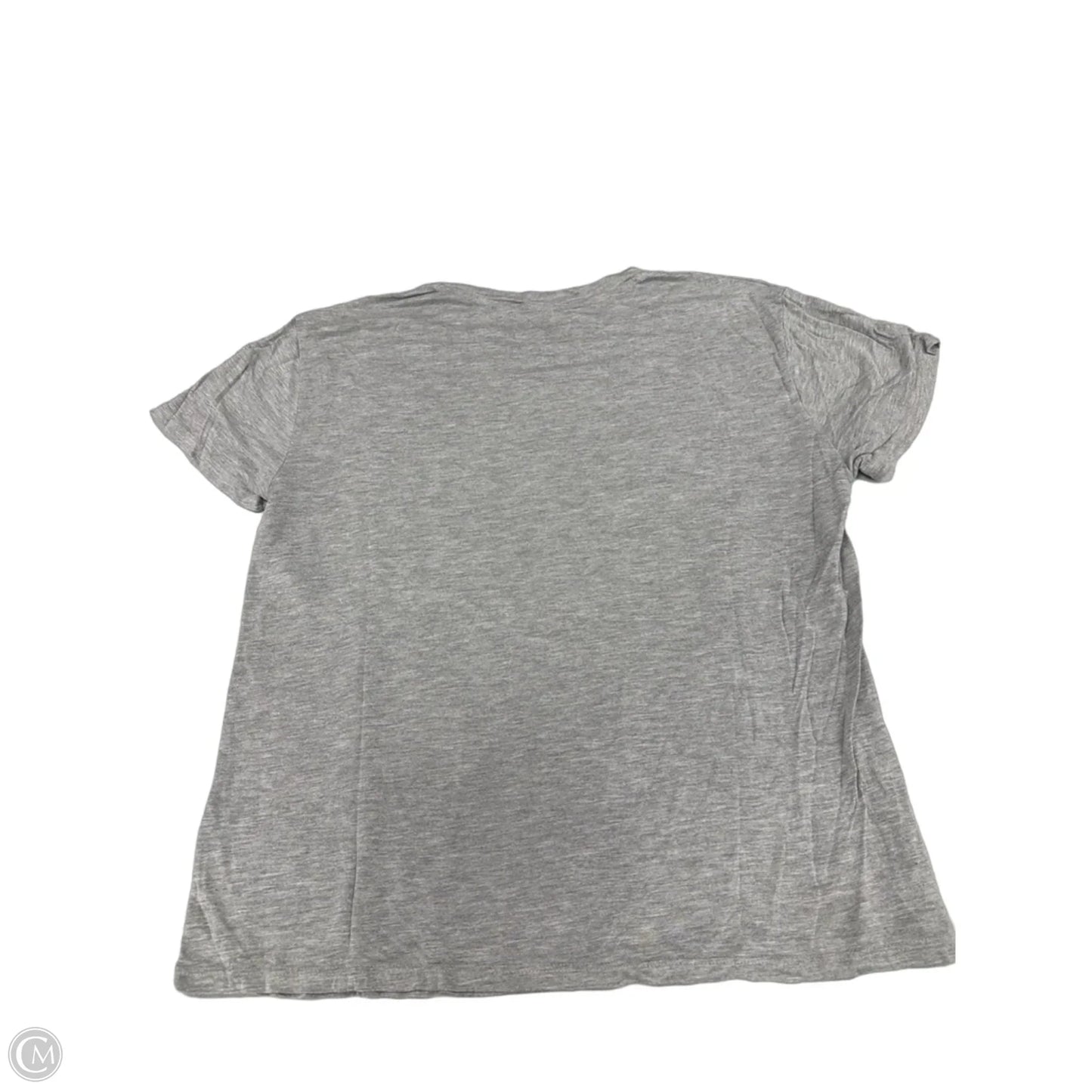 Top Short Sleeve By Mumu In Grey, Size: S