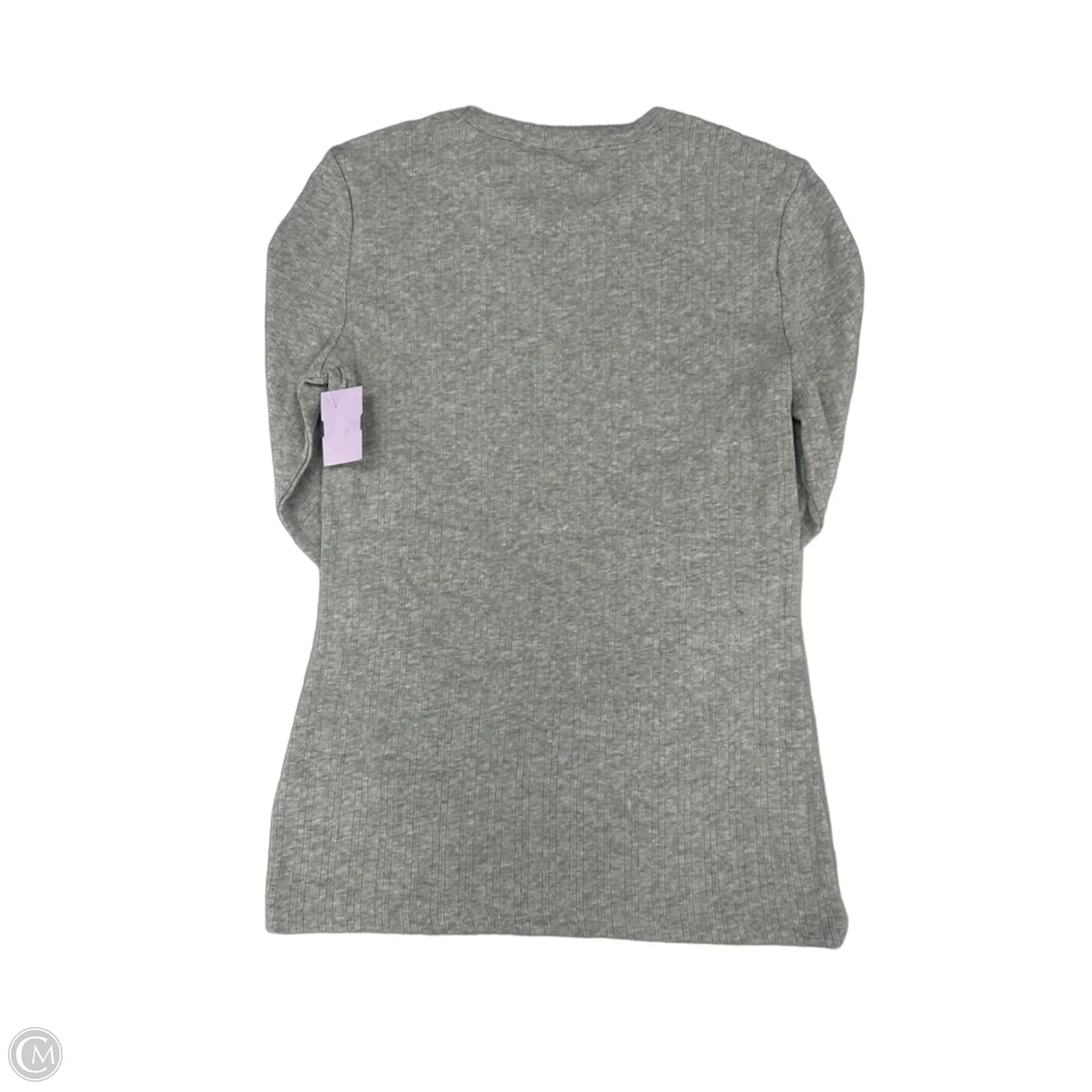 Top Long Sleeve By Gap In Grey, Size: M