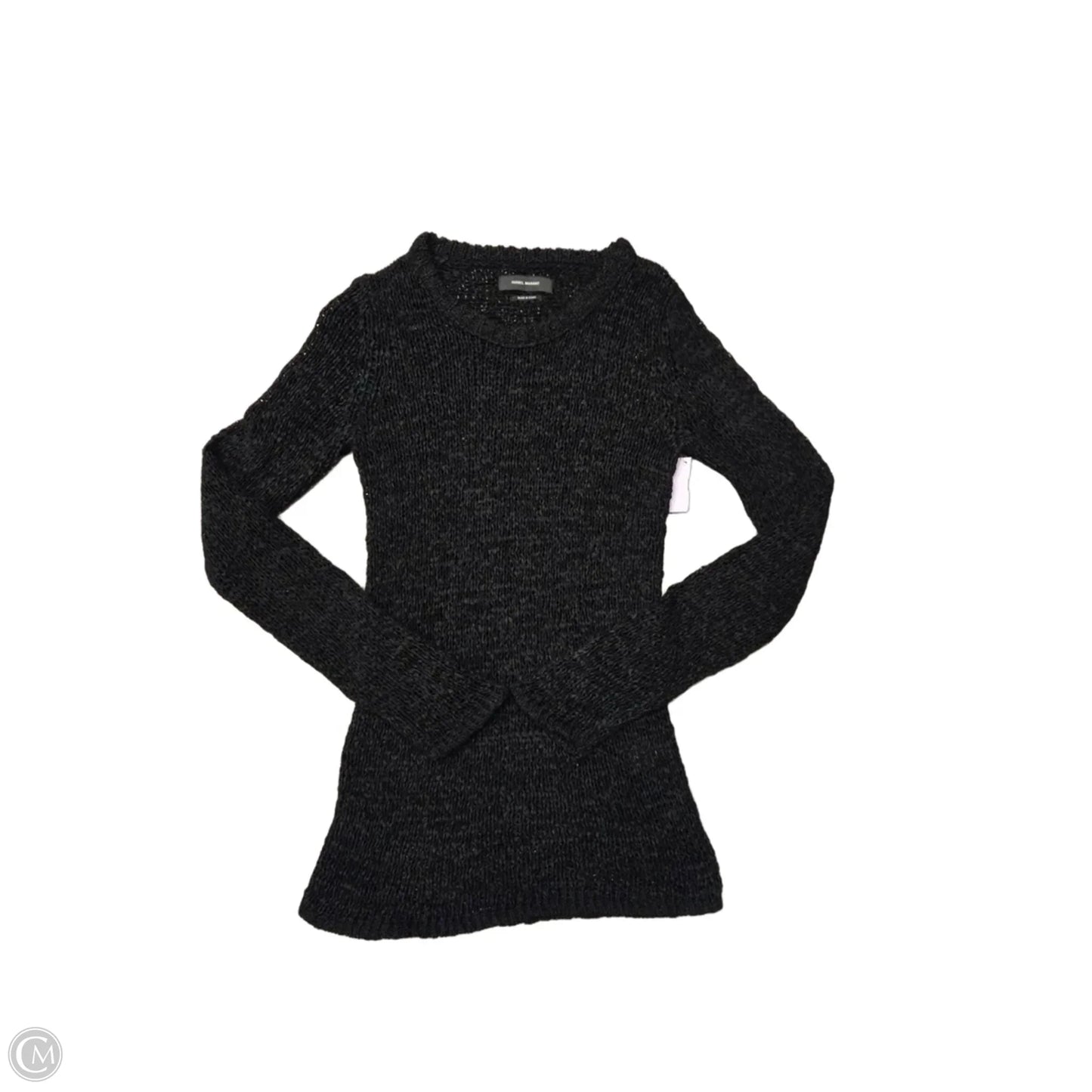 Top Long Sleeve Designer By Isabel Marant In Black, Size: S