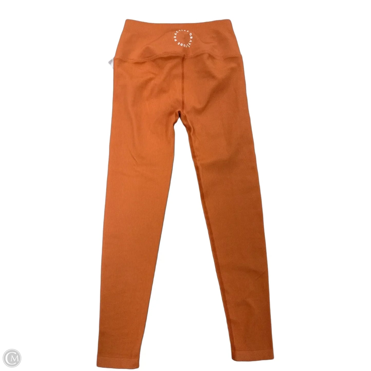 Athletic Leggings By Spiritual Gangster In Orange, Size: S