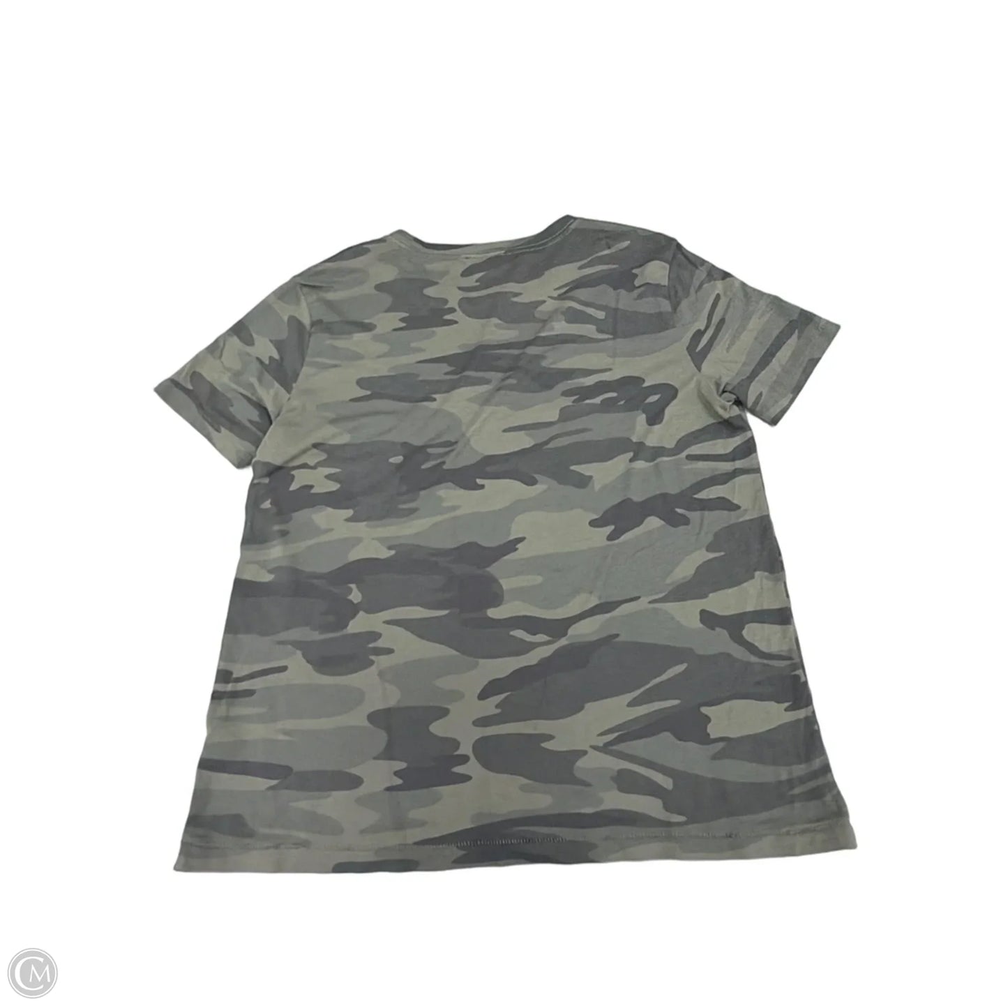 Top Short Sleeve By Splendid In Camouflage Print, Size: M