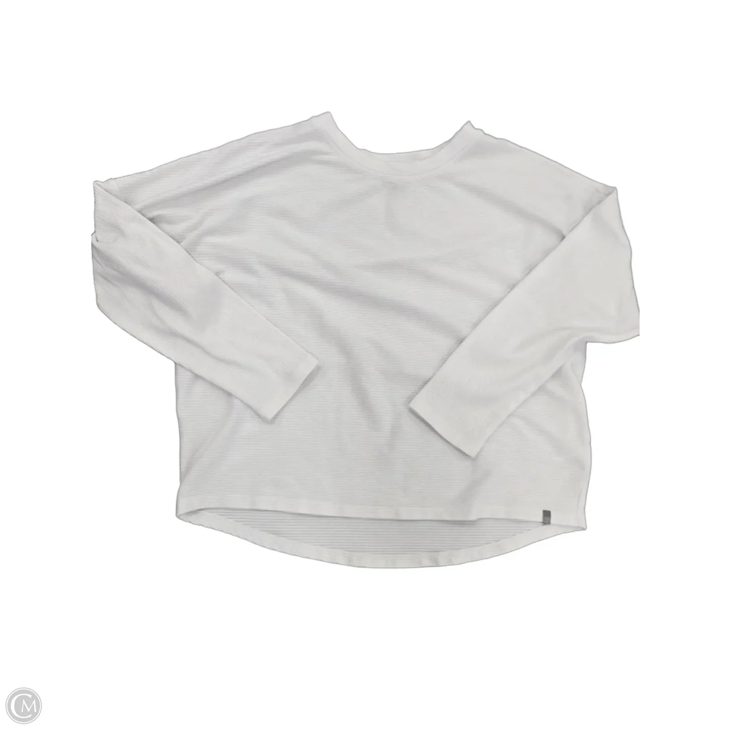 Top Long Sleeve By Talbots In White, Size: S