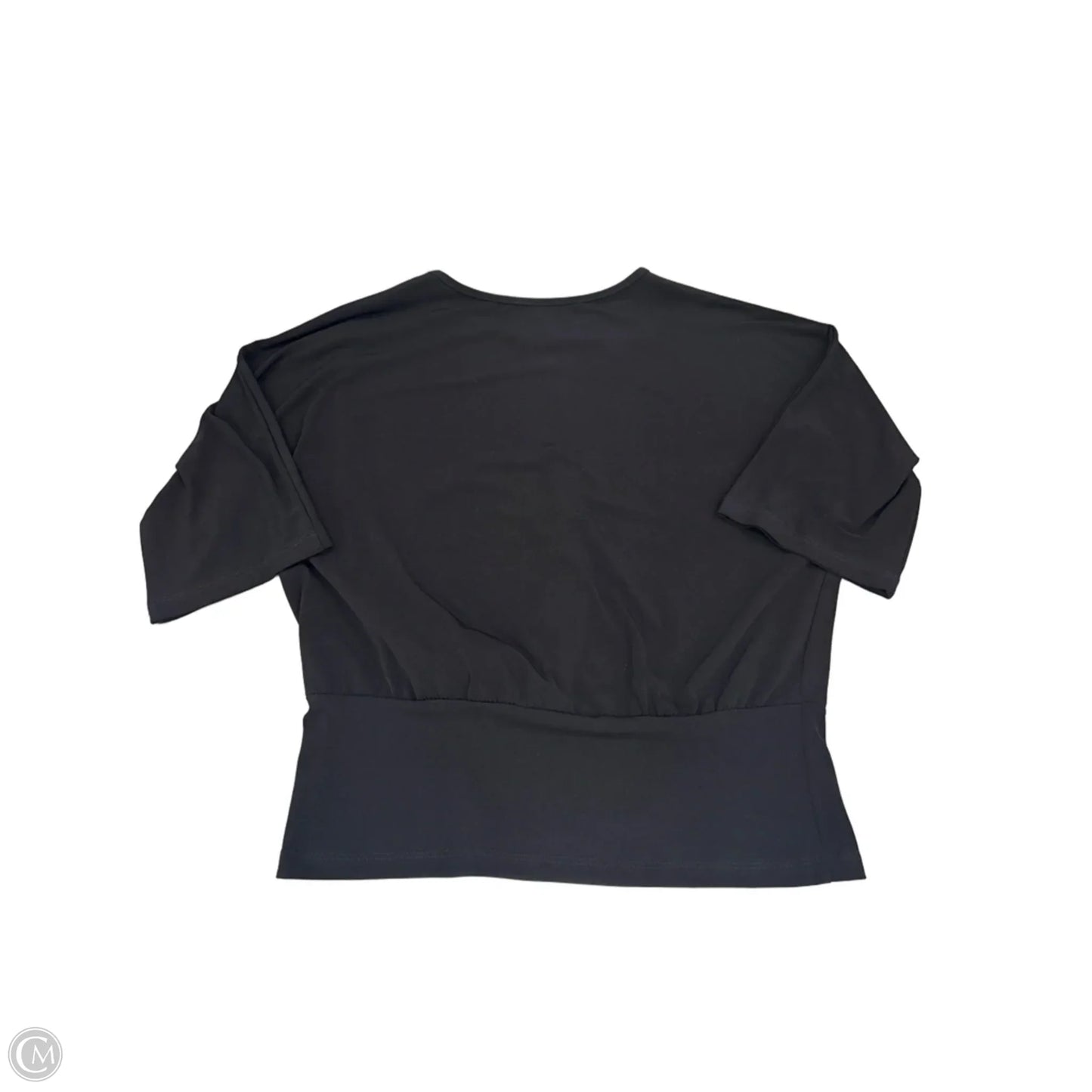 Top Short Sleeve By Clara Sun Woo In Black, Size: S
