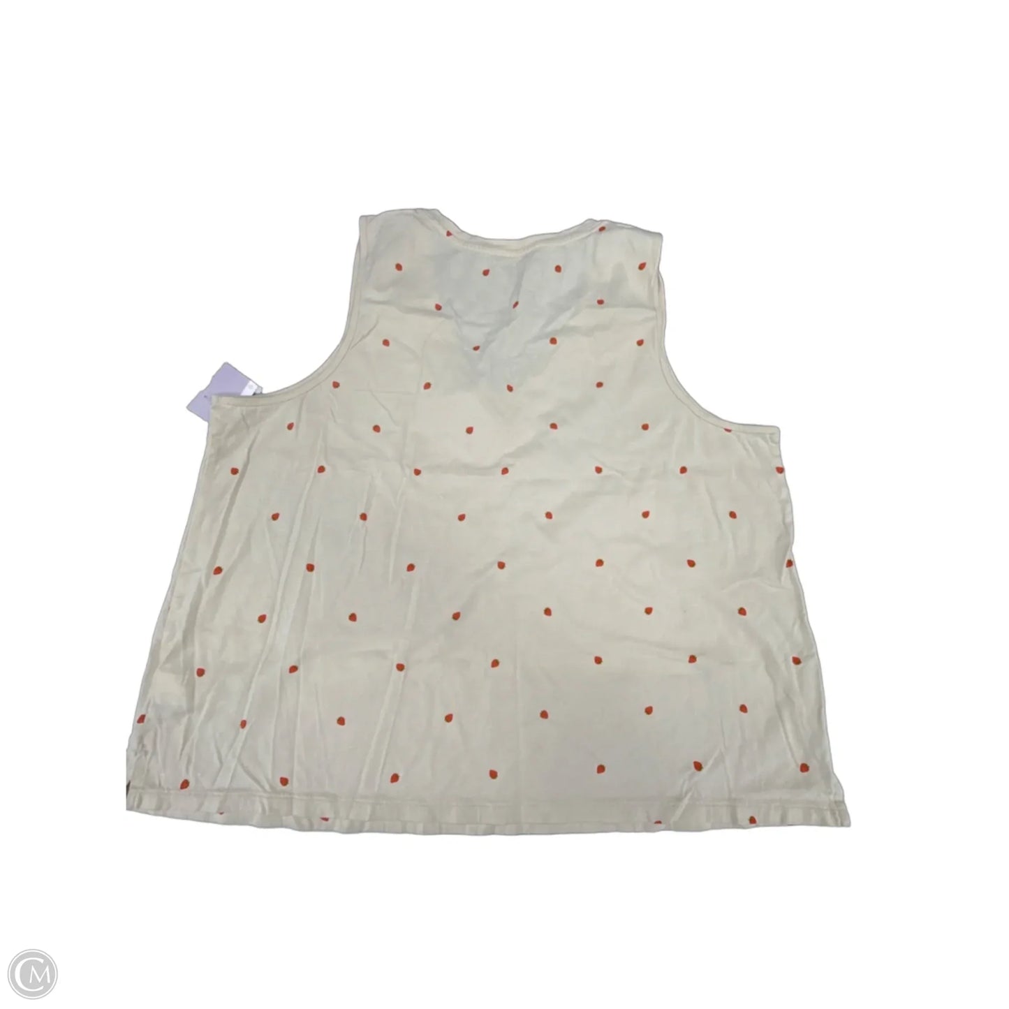 Tank Top By Old Navy In Cream, Size: Xl