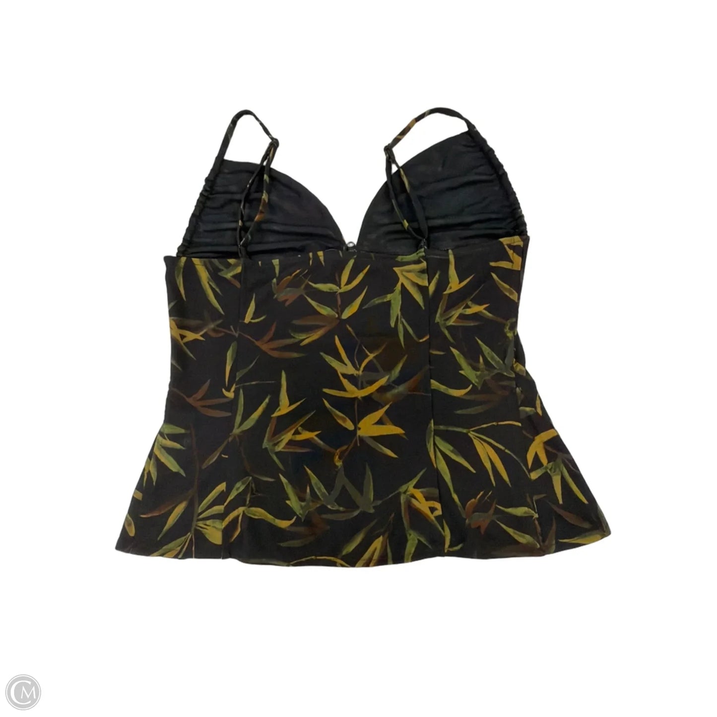 Tank Top By Who What Wear In Tropical Print, Size: L