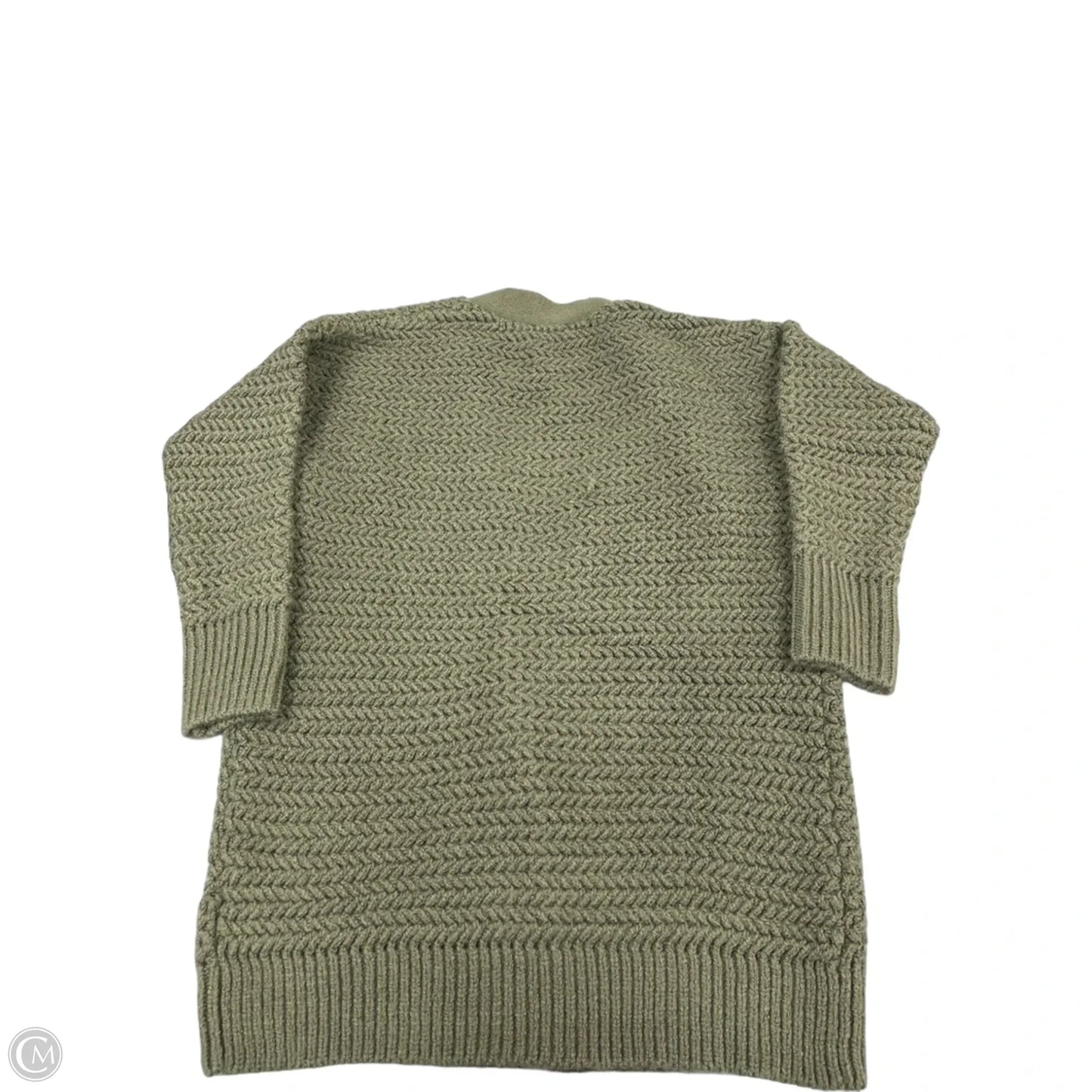 Sweater Cardigan By Cme In Green, Size: M