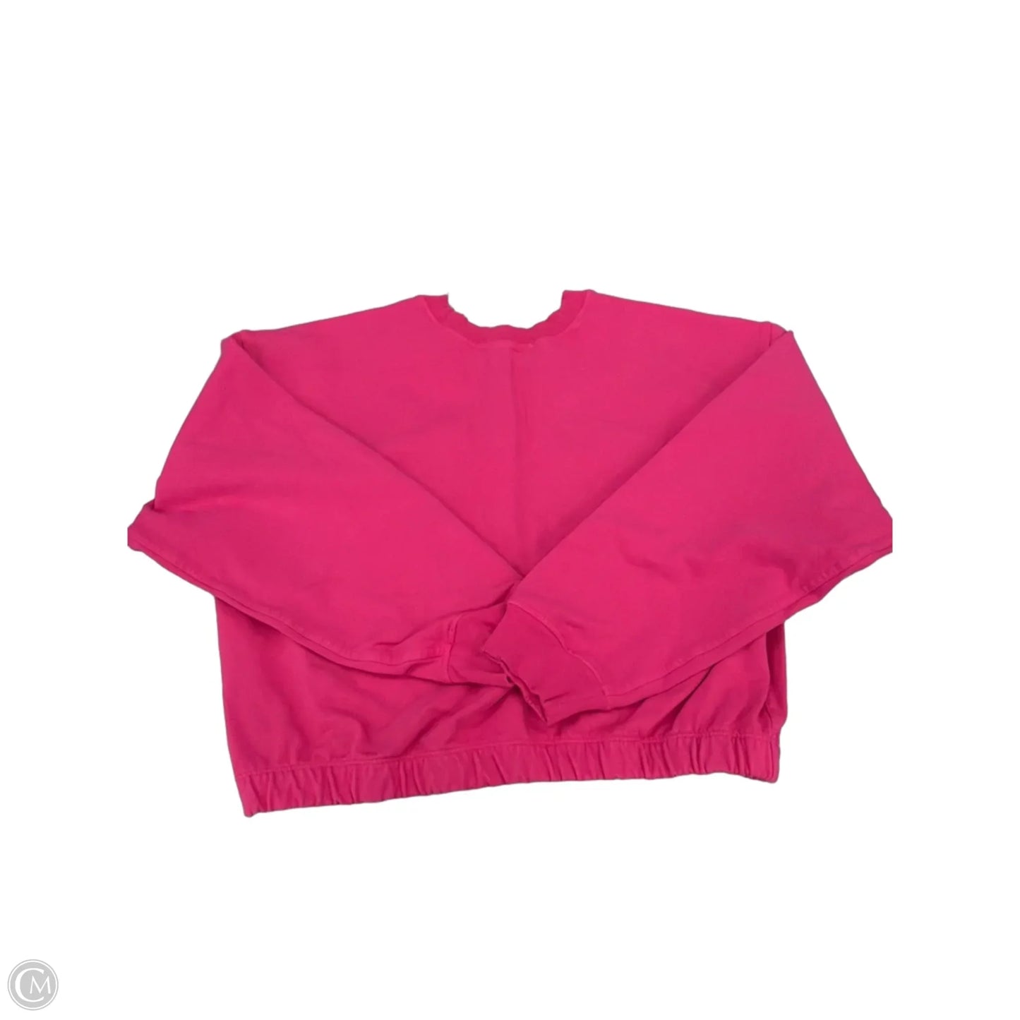 Sweatshirt Crewneck By Amo In Pink, Size: M