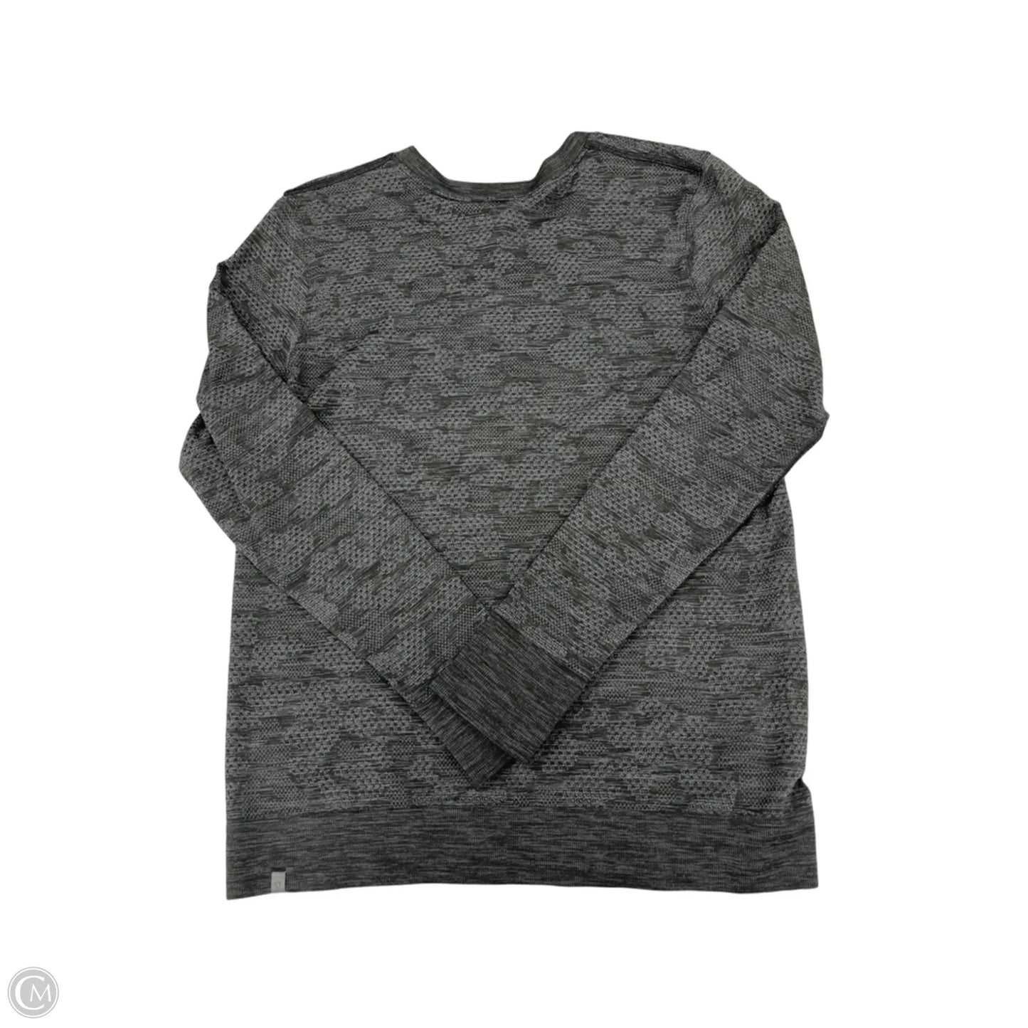 Athletic Top Long Sleeve Crewneck By Lululemon In Grey, Size: 6
