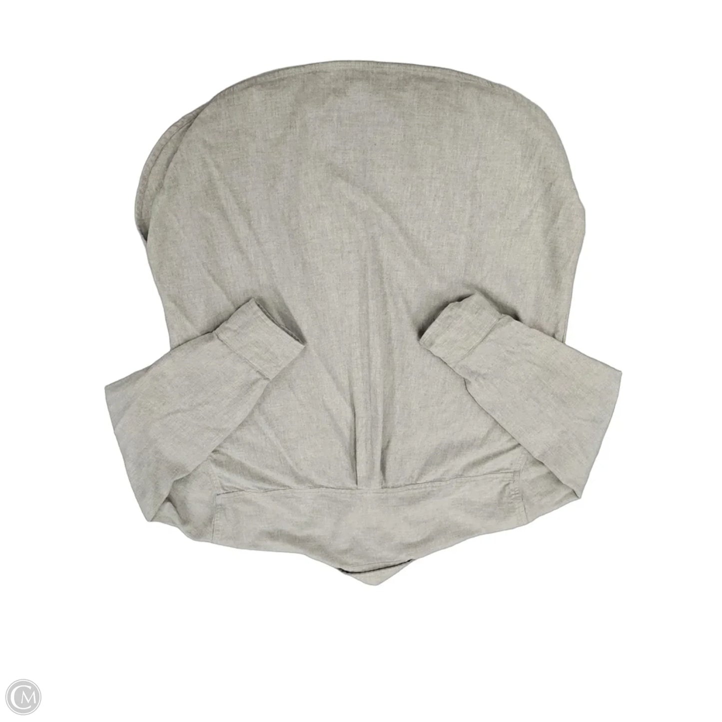 Top Long Sleeve By Universal Thread In Grey, Size: M