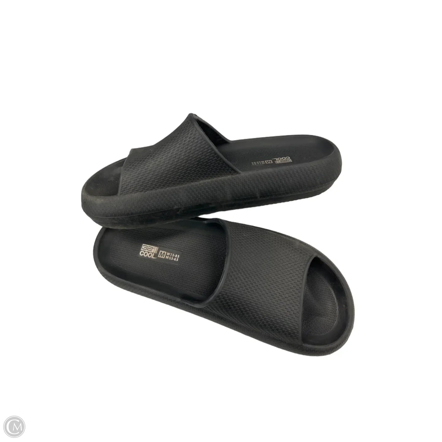 Sandals Flip Flops By 32 Degrees In Black, Size: 8