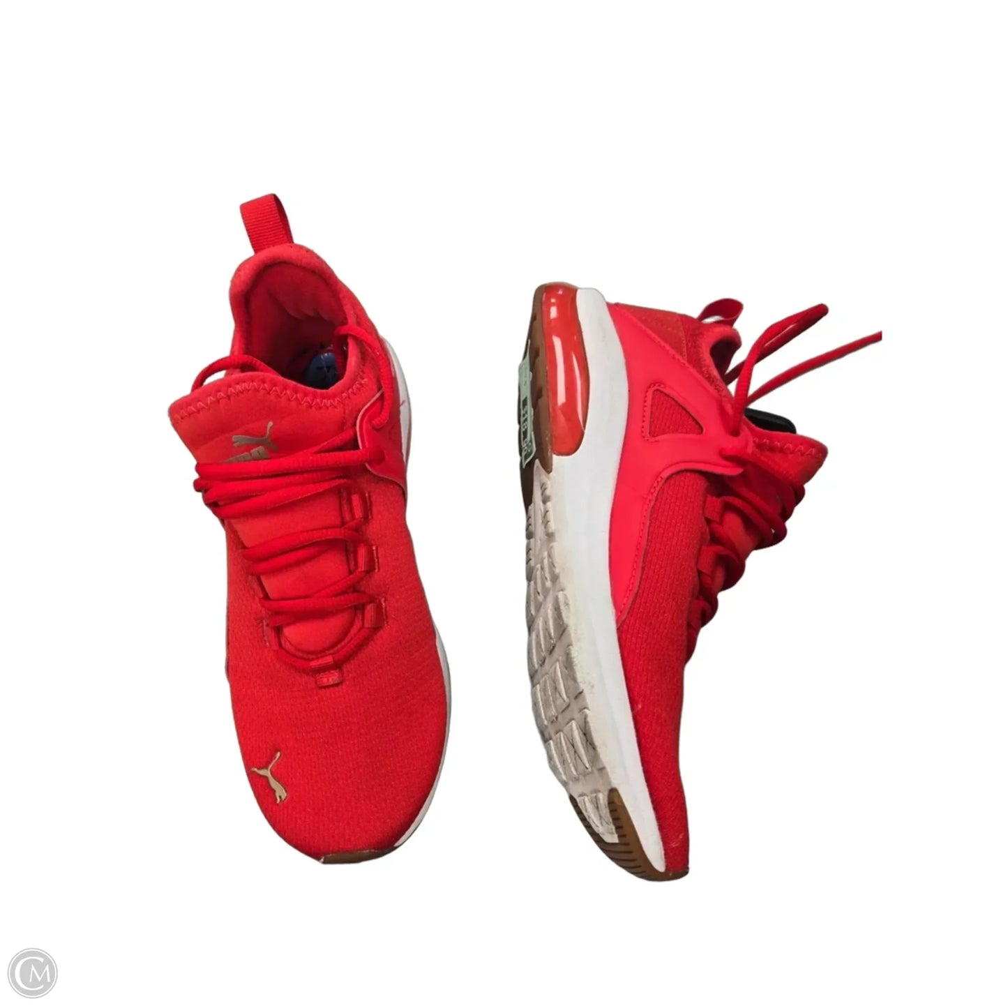 Shoes Athletic By Puma In Red, Size: 7.5