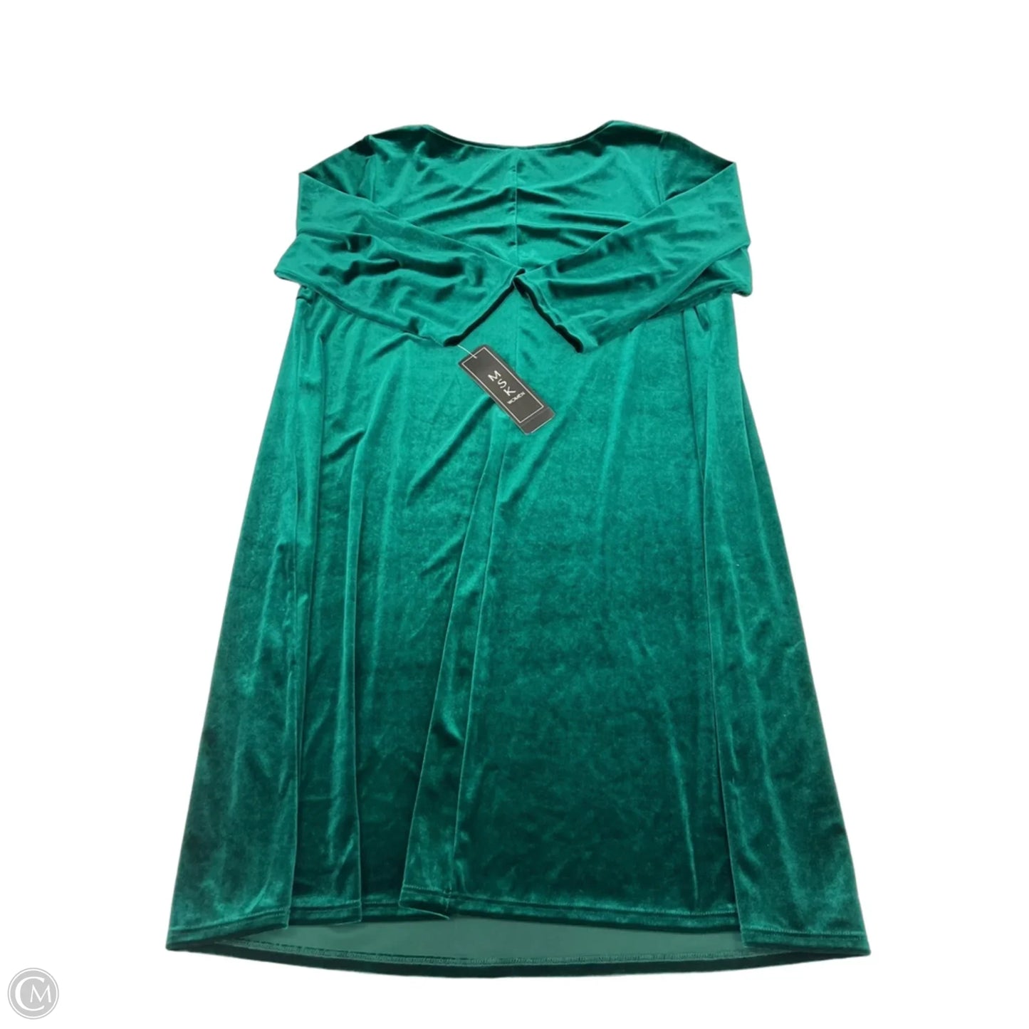 Dress Casual Short By Msk In Green, Size: 2x