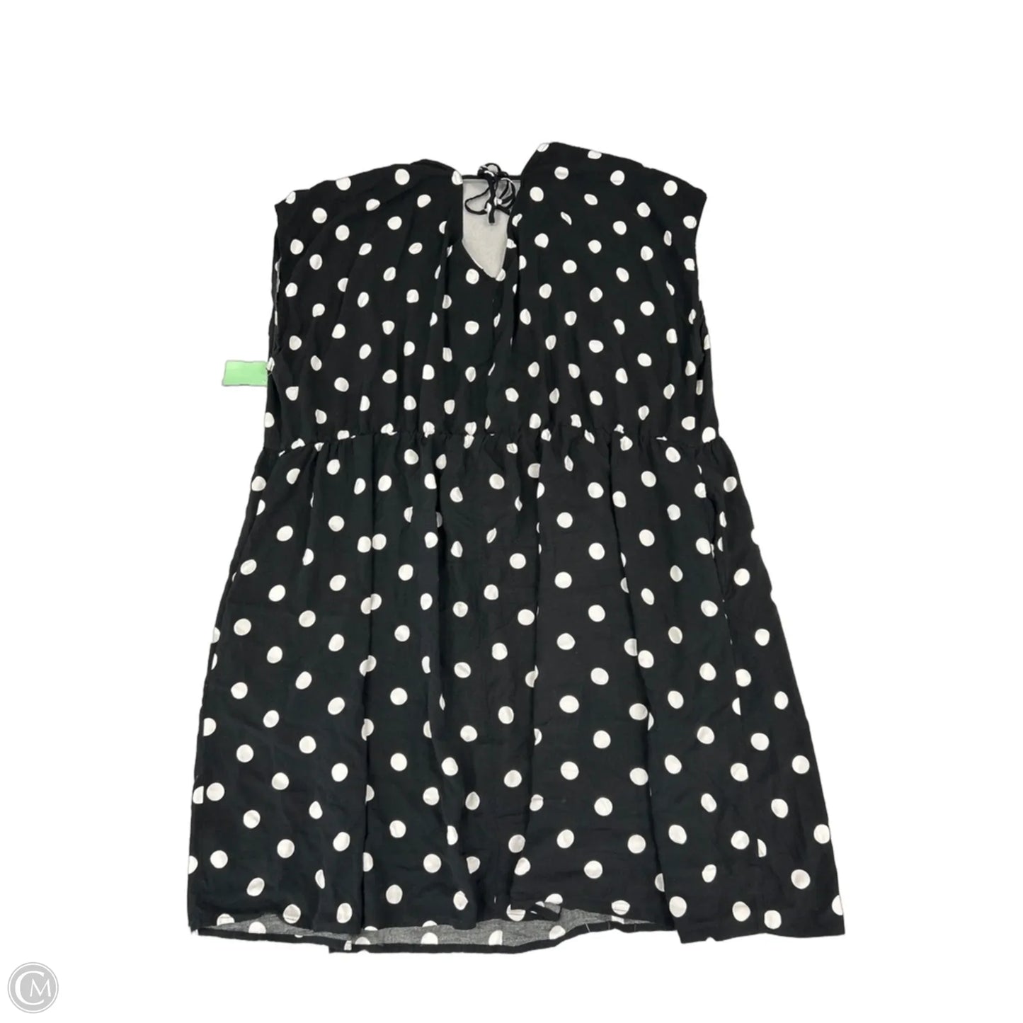 Dress Casual Midi By Ava & Viv In Polkadot Pattern, Size: 2x