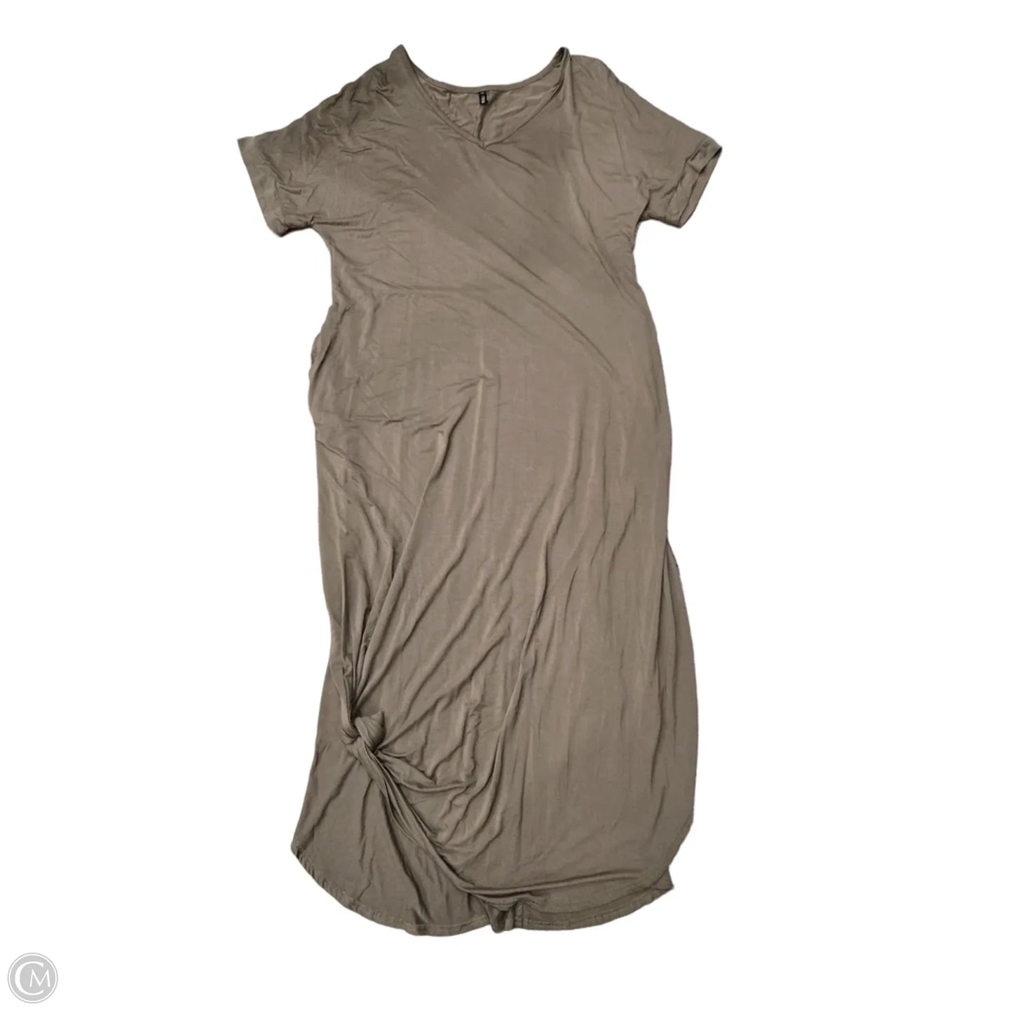 Dress Casual Maxi By Cme In Green, Size: Xl