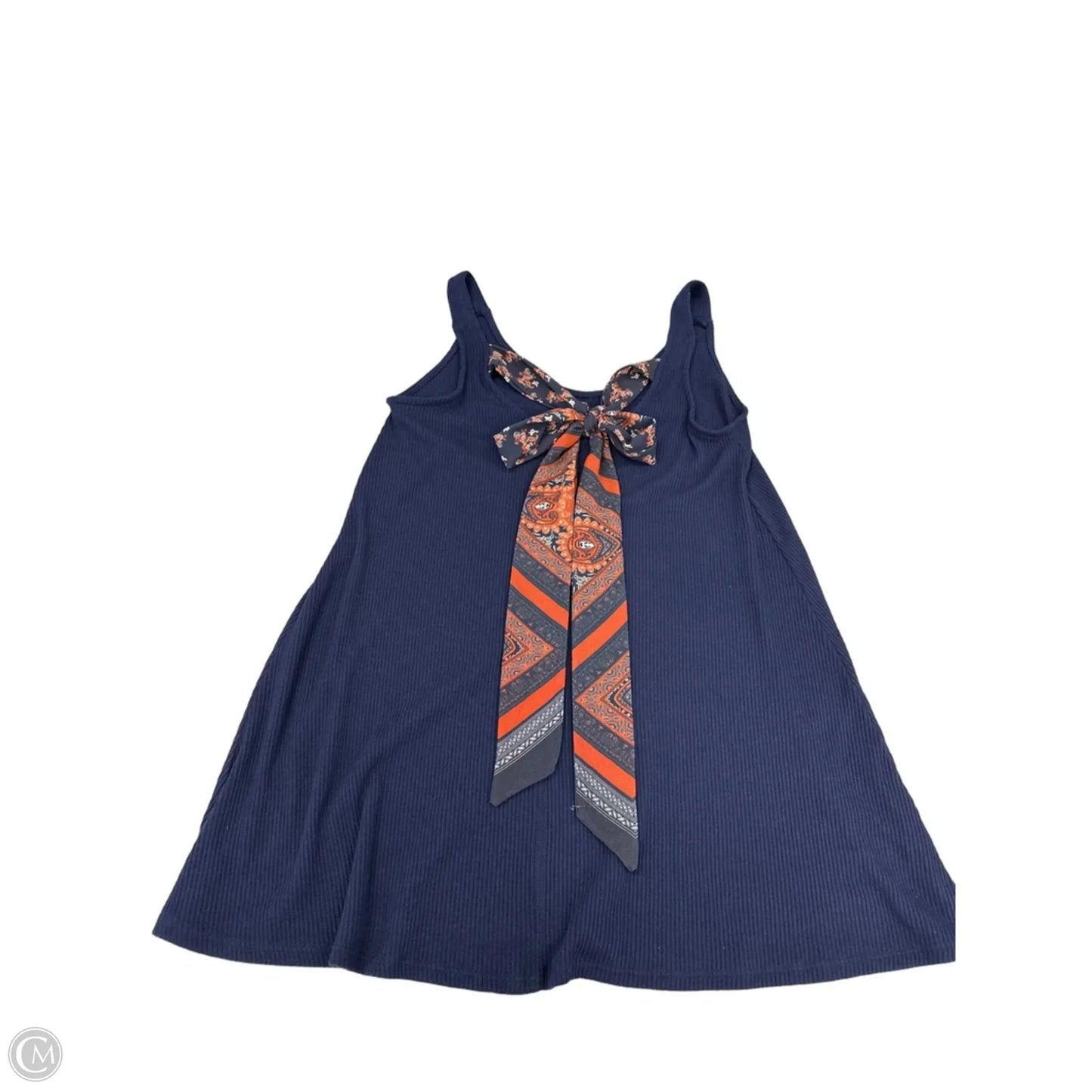 Top Sleeveless By Blue Rain In Navy, Size: M