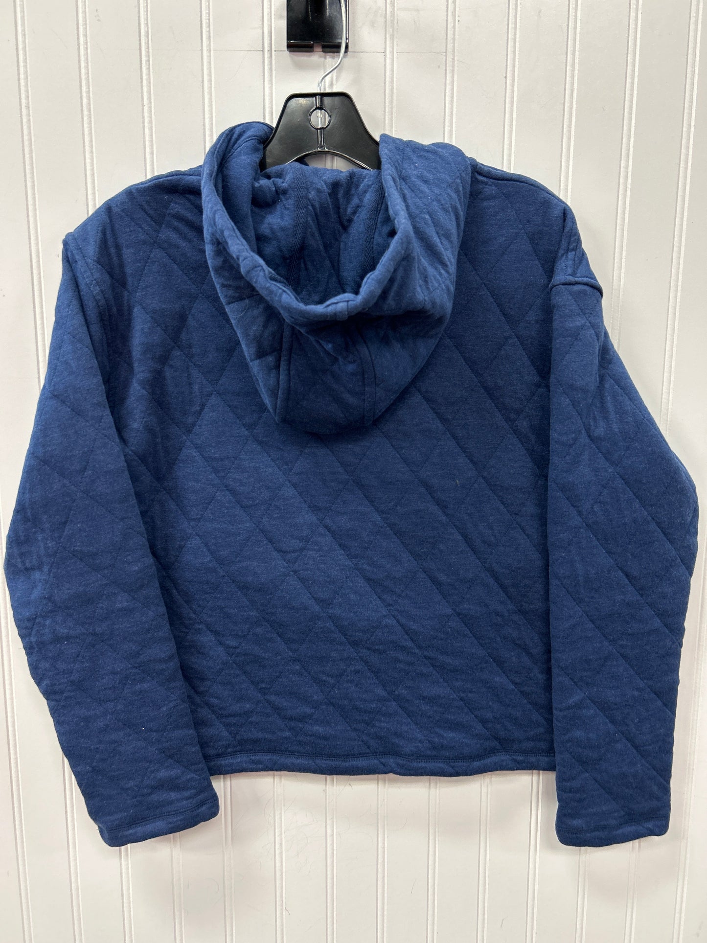 Sweatshirt Hoodie By Lands End In Navy, Size:S