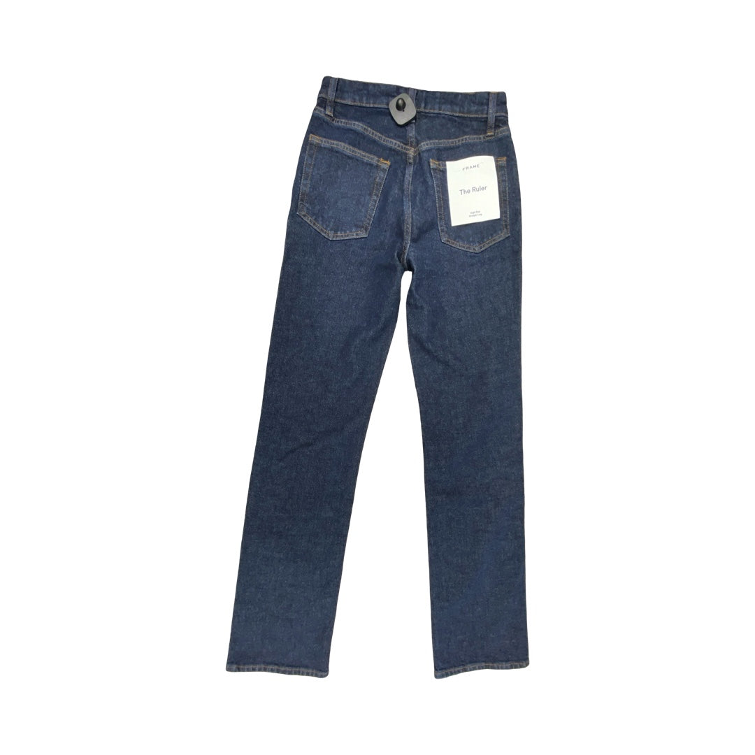 Jeans Straight By Frame In Blue, Size:2