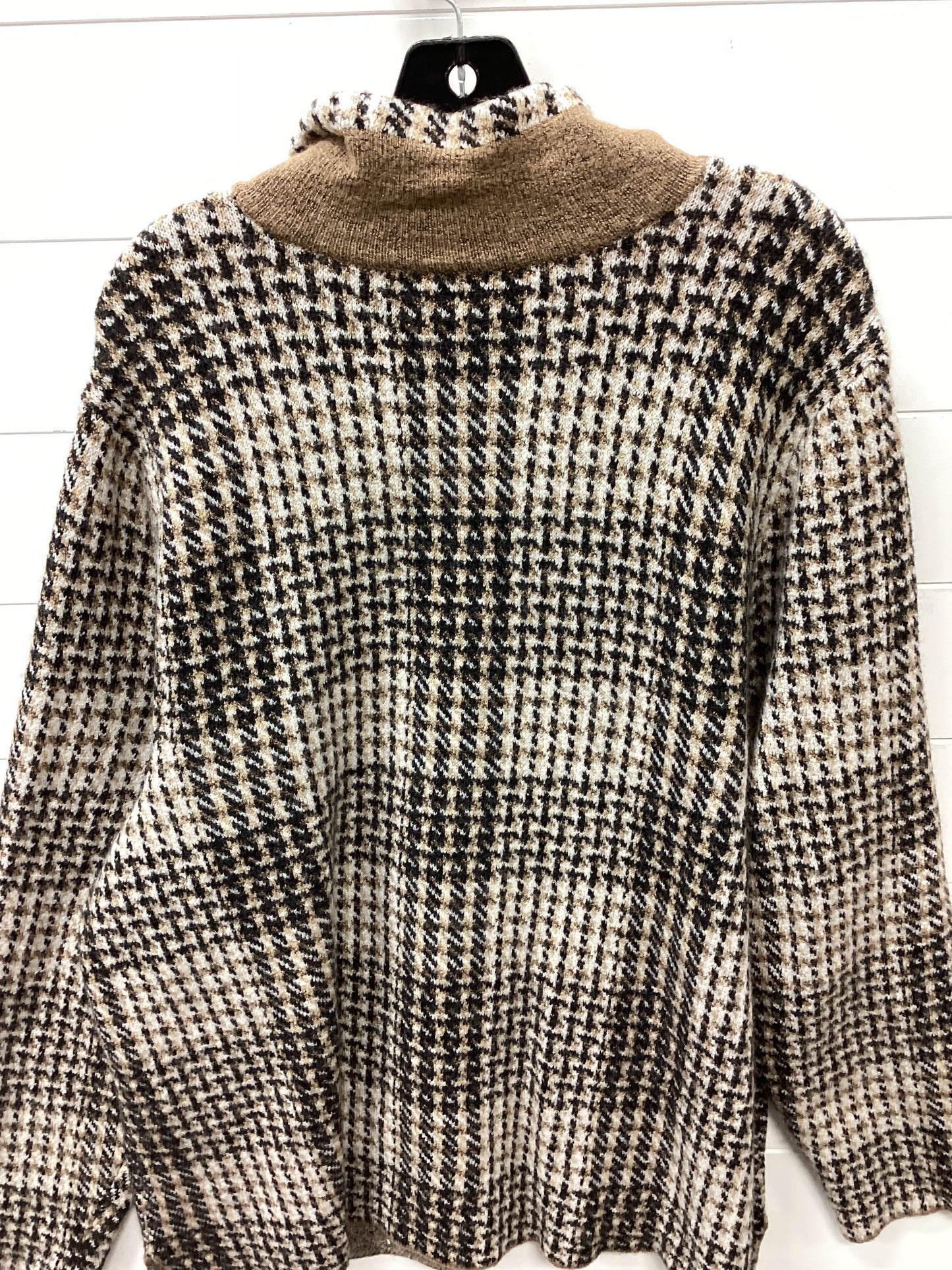 Sweater Cardigan By J. Jill In Brown, Size:2X