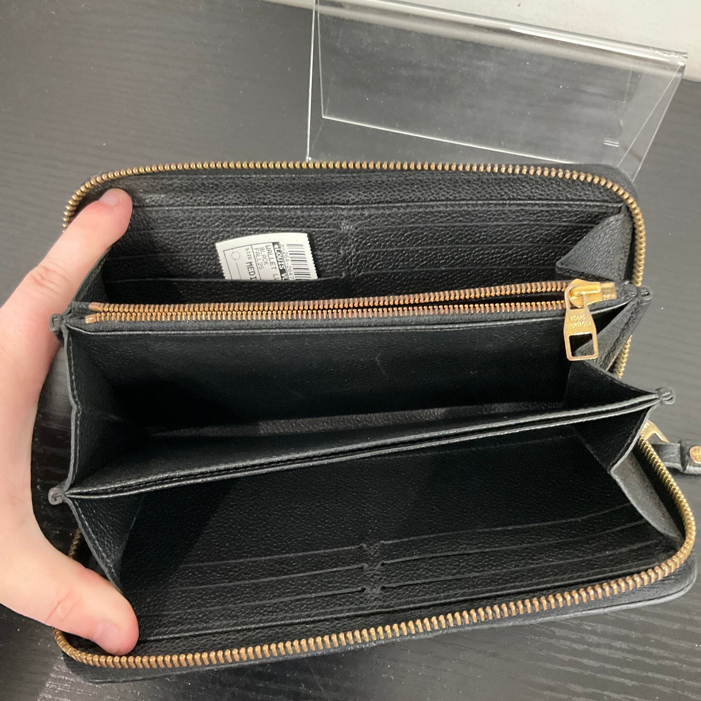 2018 Zippy Wallet Luxury Designer By Louis Vuitton In Black