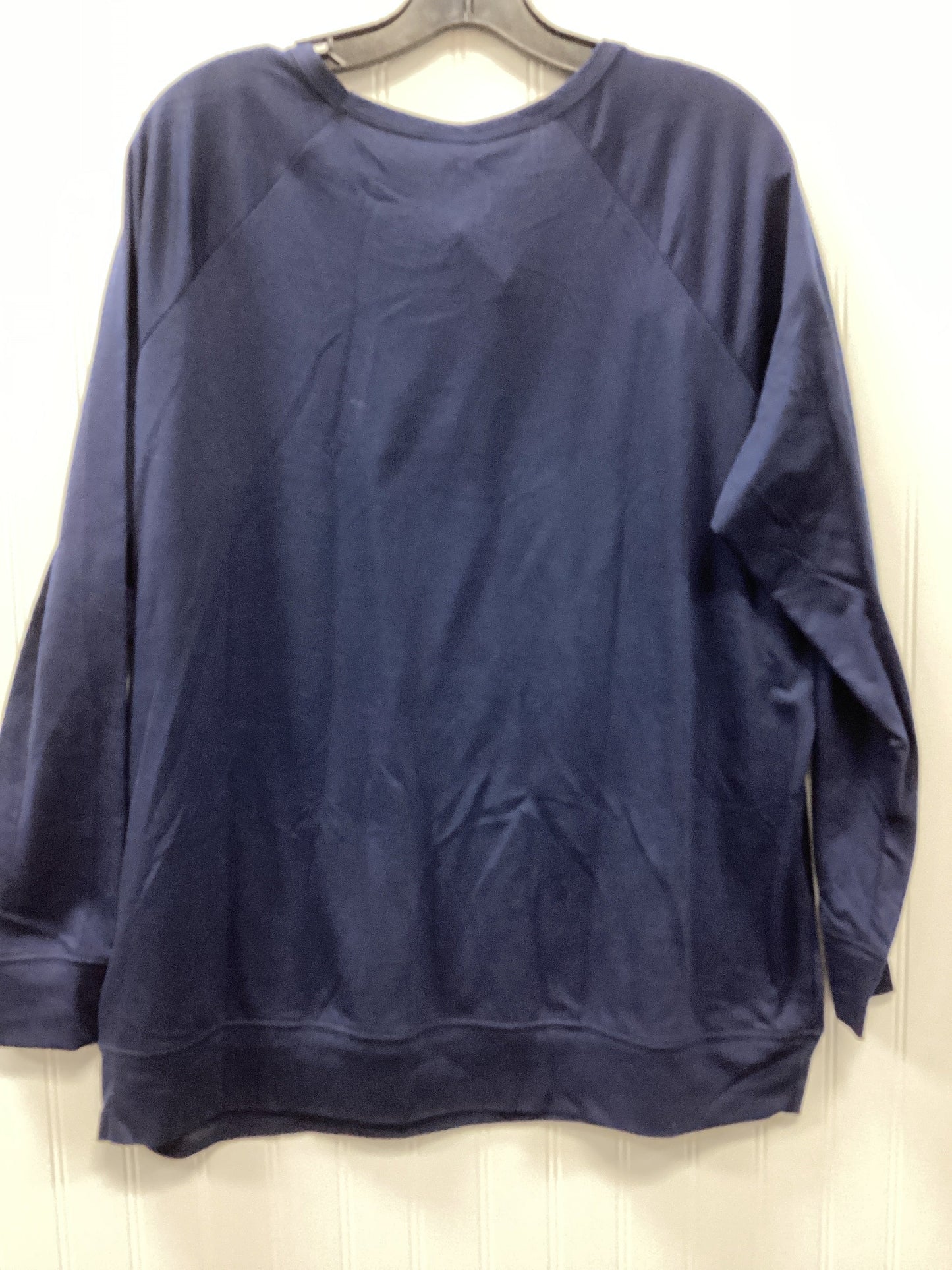 Top Ls By Torrid In Navy, Size:1X