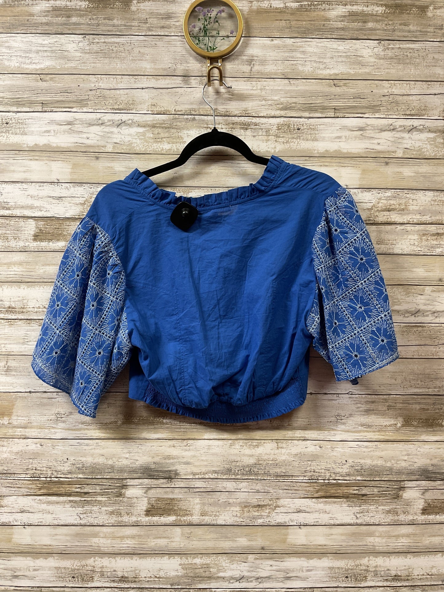 Top Ss By Solitaire In Blue & White, Size:L