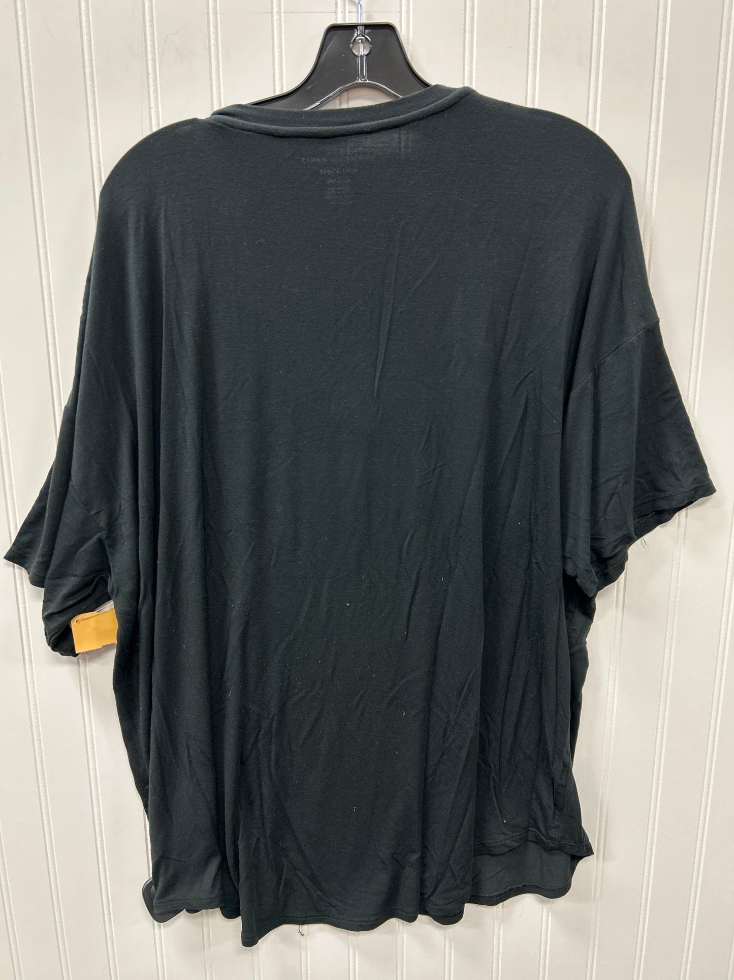 Top Ss Basic By American Eagle In Black, Size:Xl