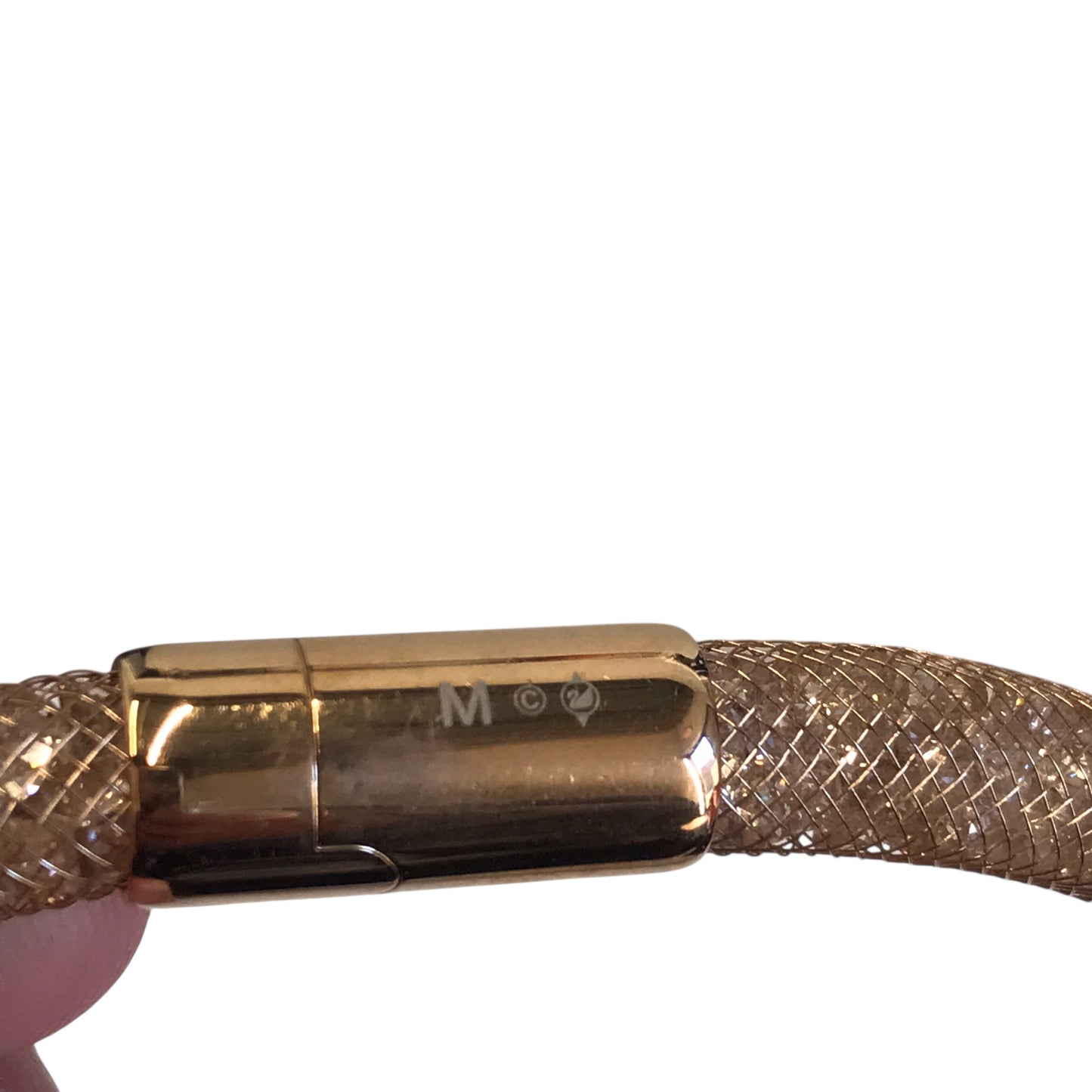 Necklace Designer By Swarovski In Tan