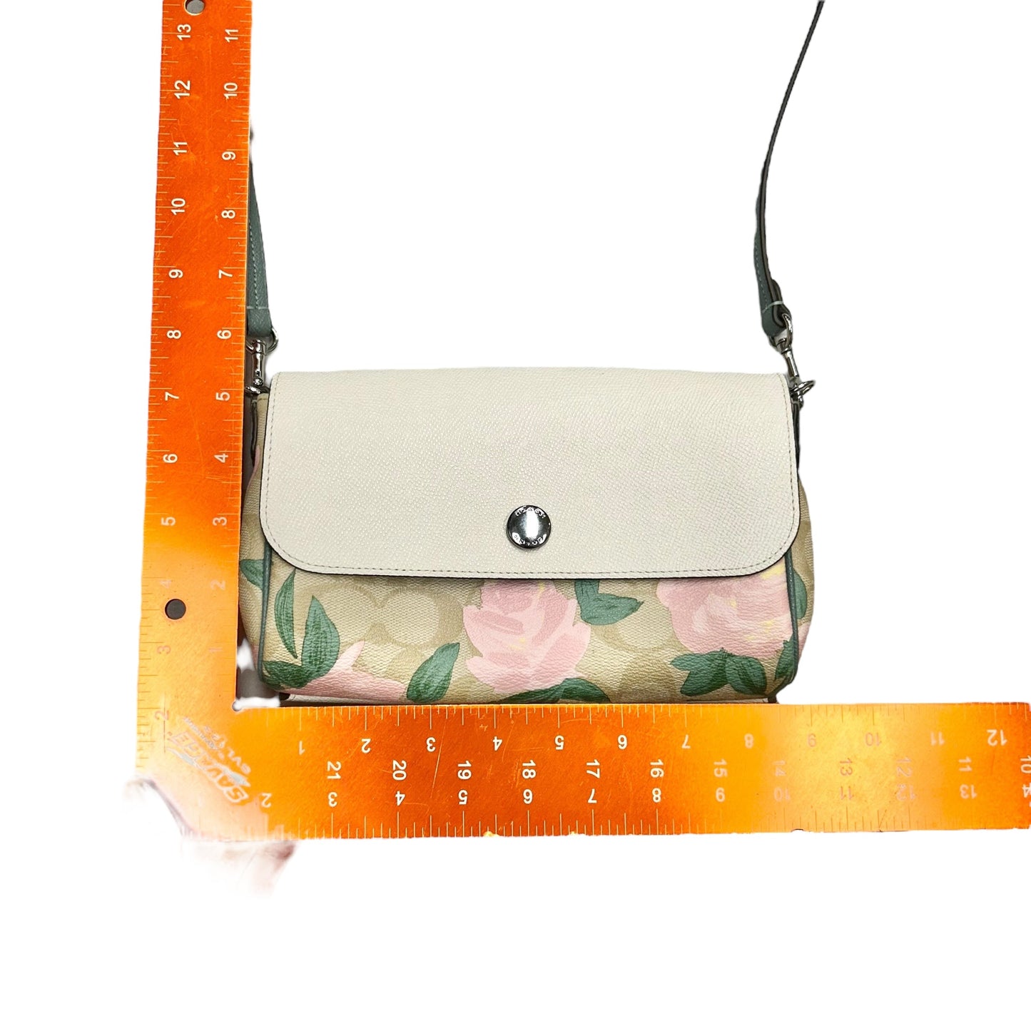 Crossbody Designer By Coach, Size: Medium