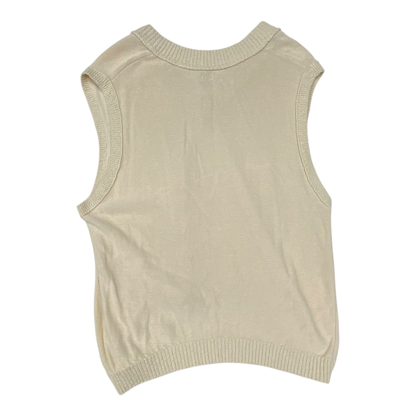 Top Sleeveless By Bdg In Cream, Size:Xs