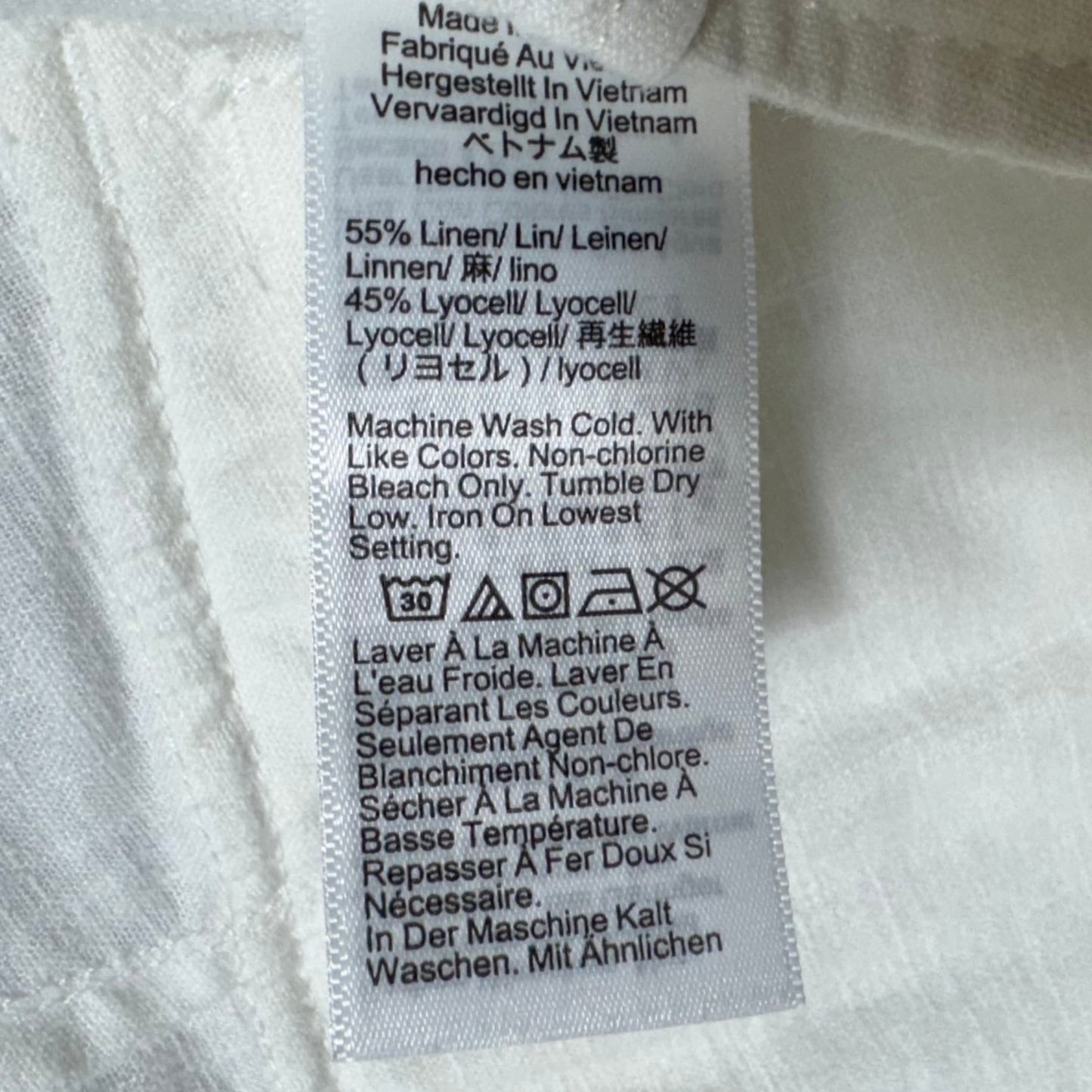 Pants Linen Blend By J. Crew In White, Size: 18