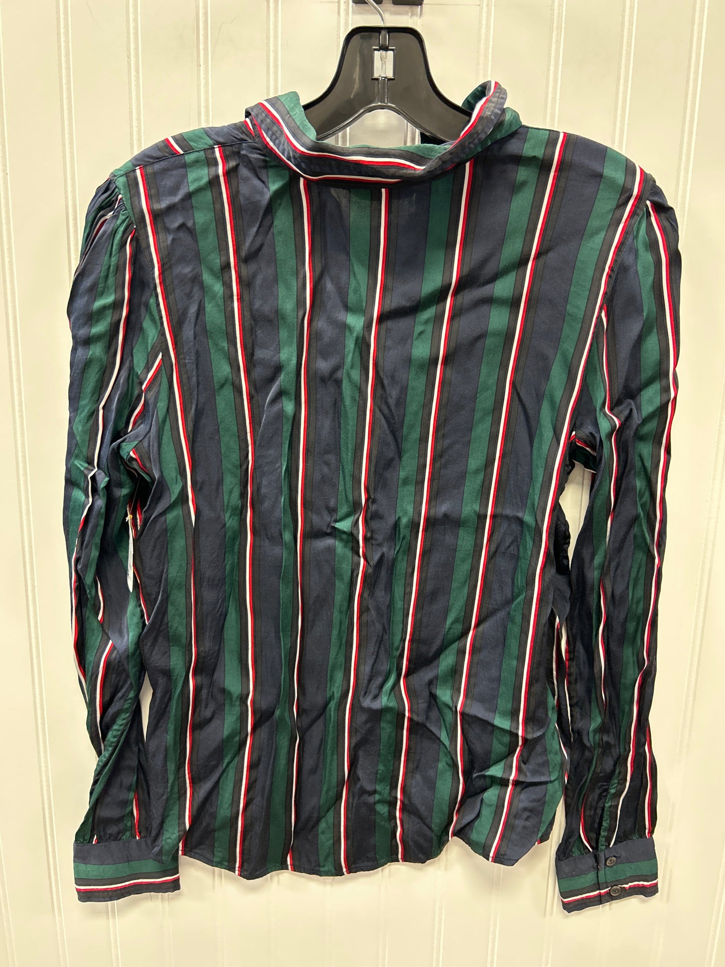 Top Ls By Tommy Hilfiger In Blue & Green, Size:S