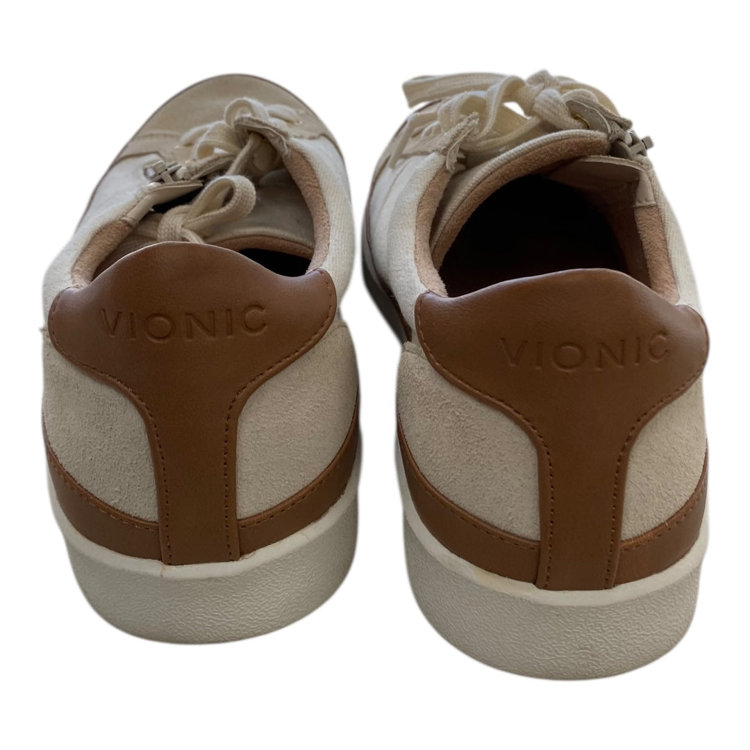 Shoes Athletic By Vionic In Tan, Size:10
